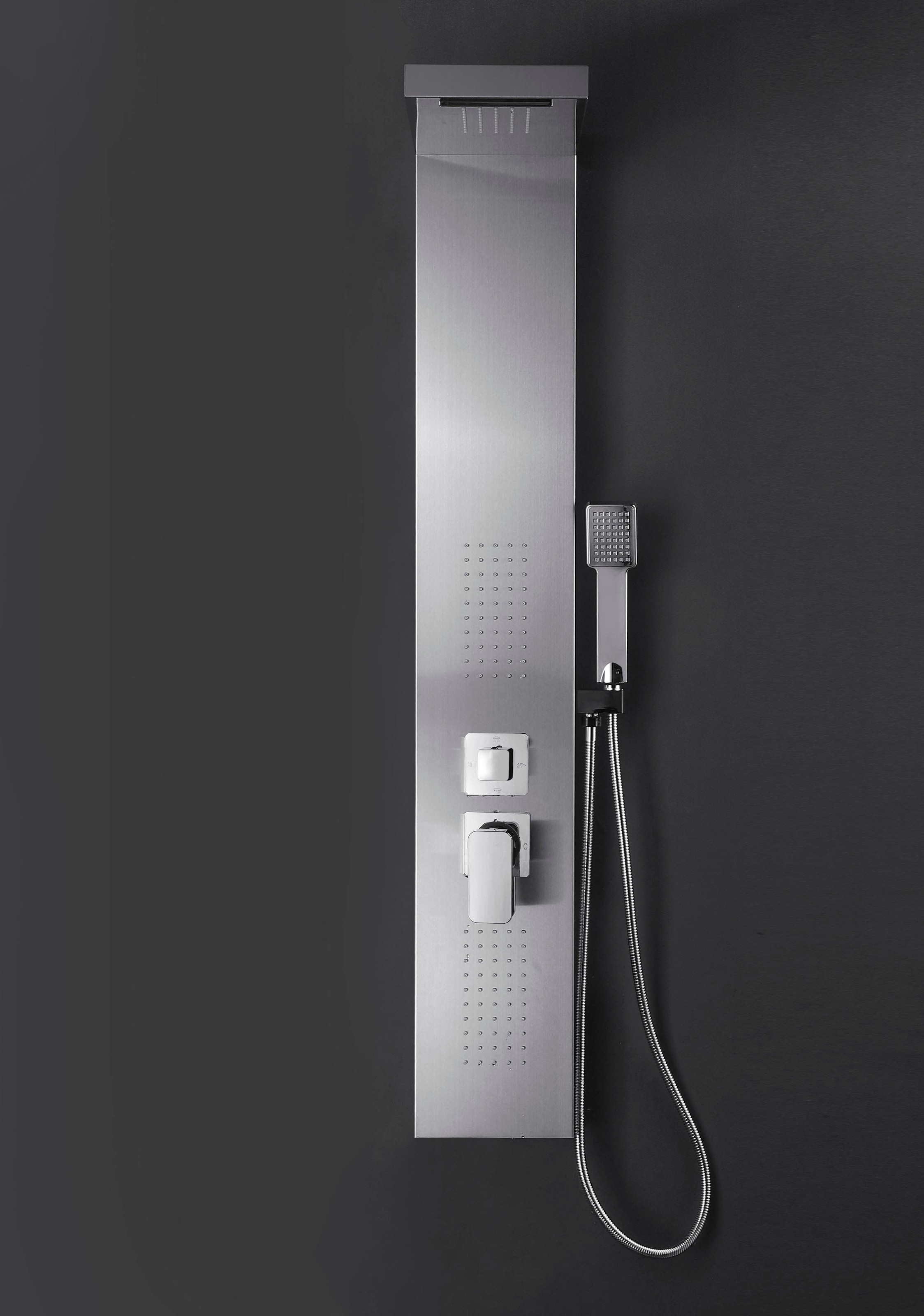 Marwell Duschsäule "Enya" 19 Stk. tlg. inkl. Duschkopf, Handbrause und Mass günstig online kaufen