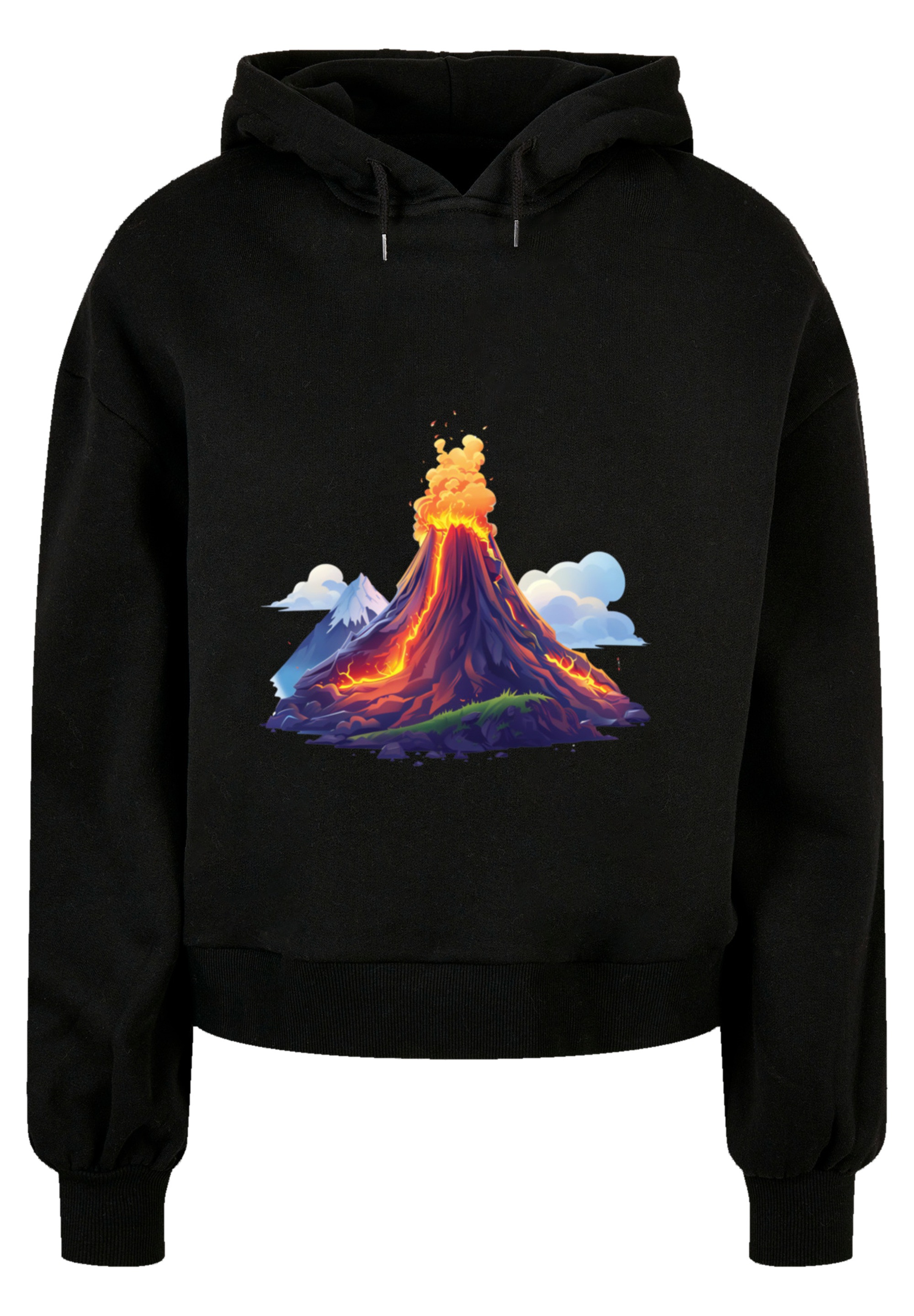 F4NT4STIC Sweatshirt "Vulkanausbruch", Premium Qualität günstig online kaufen