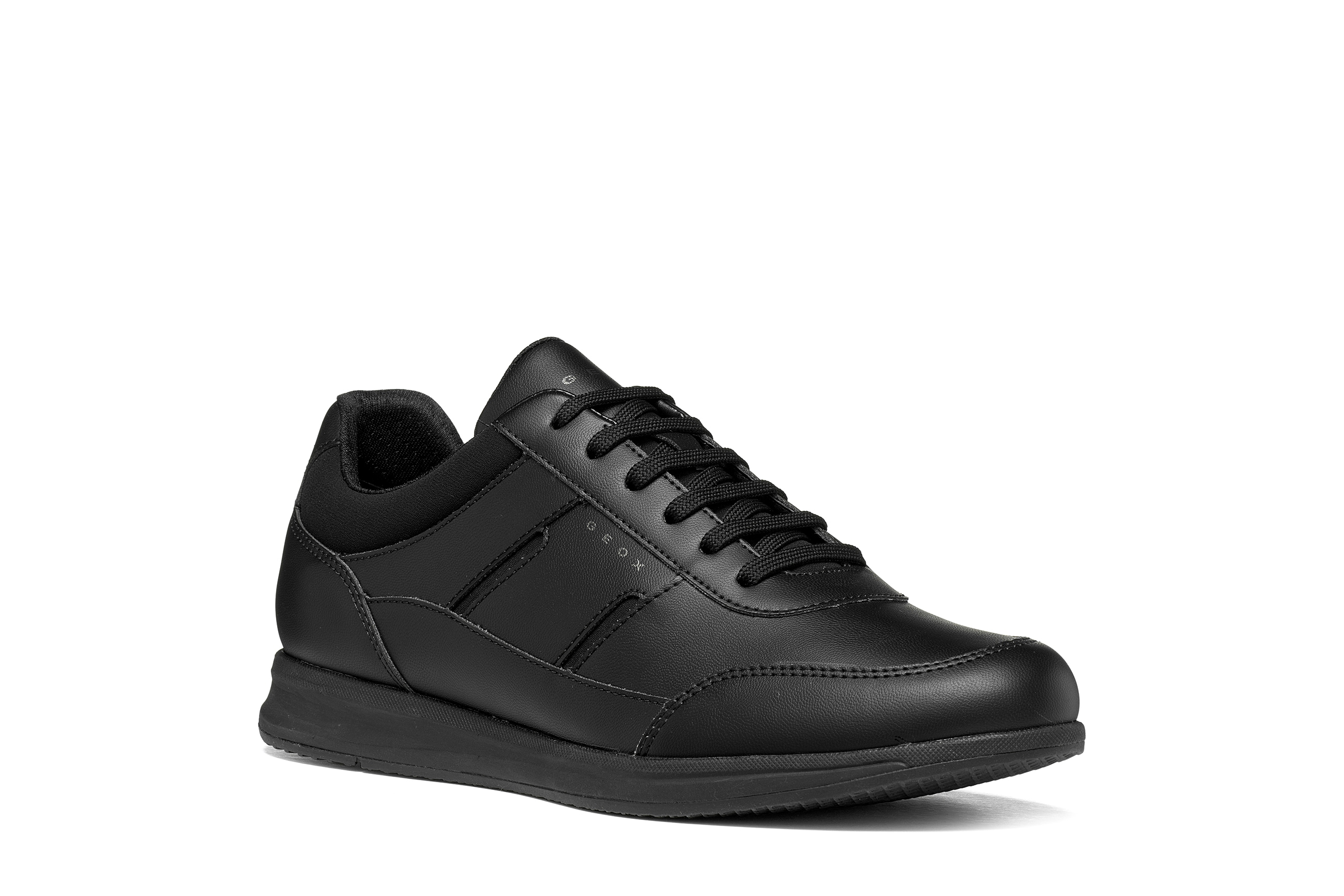 Geox Schnürschuh "U AVERY" Schnürschuh, Freizeitschuh mit praktischem Außenreißverschluss