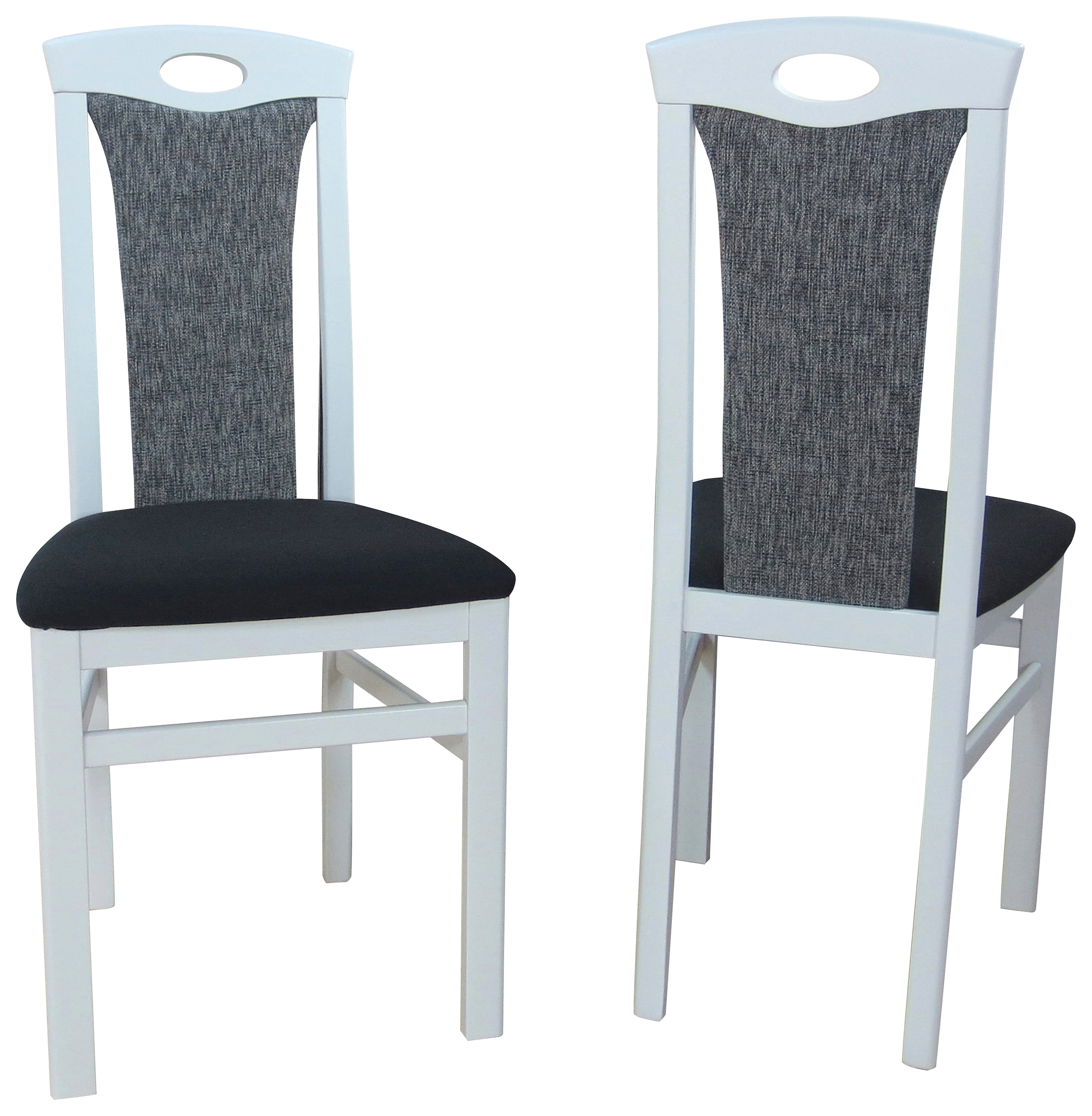 Home affaire 4-Fußstuhl "Kasia" (Set) 2 Stk. Struktur günstig online kaufen