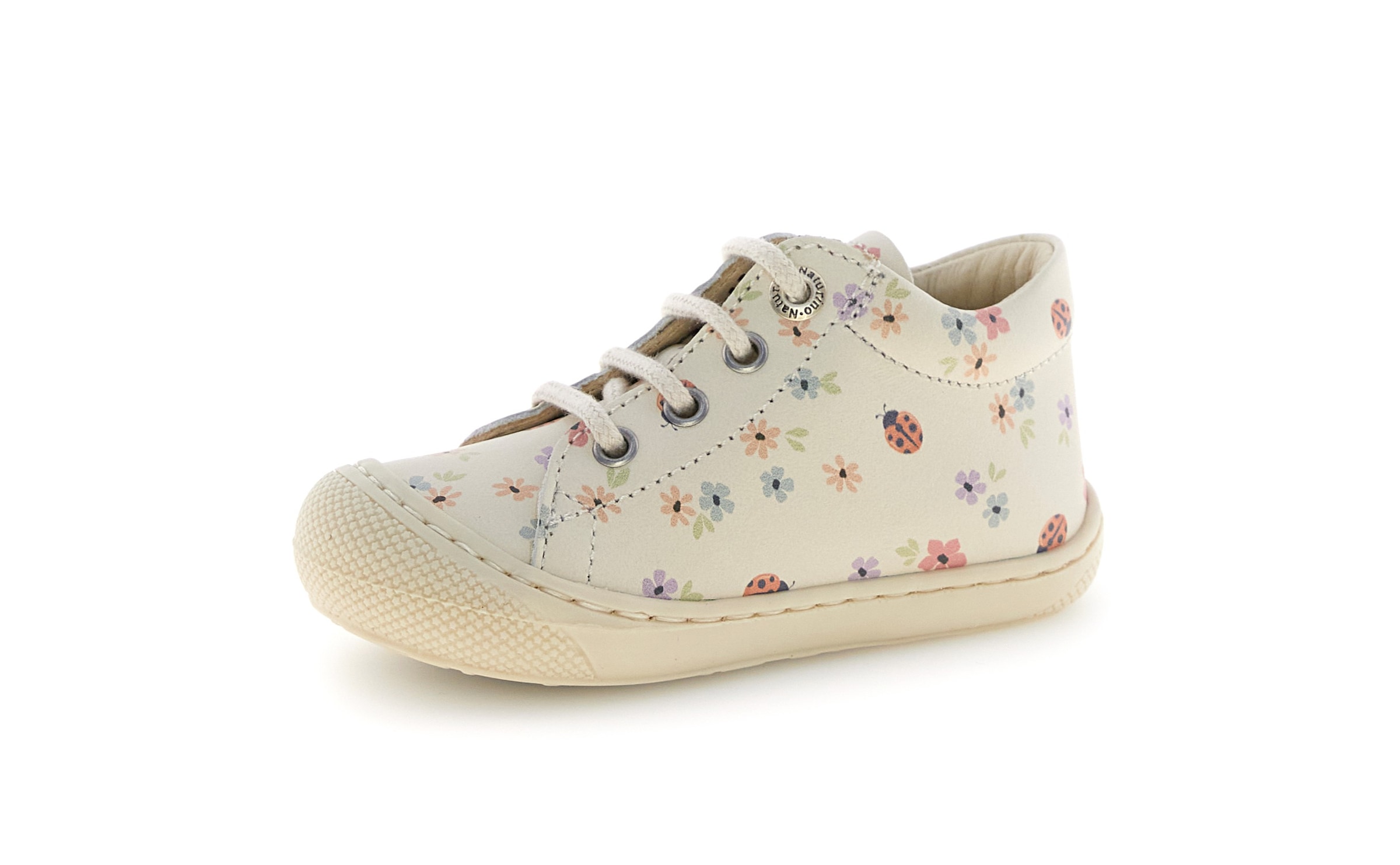 Naturino Lauflernschuh "COCOON CALF" Babyschuh, Sneaker, Größenschablone zum Download