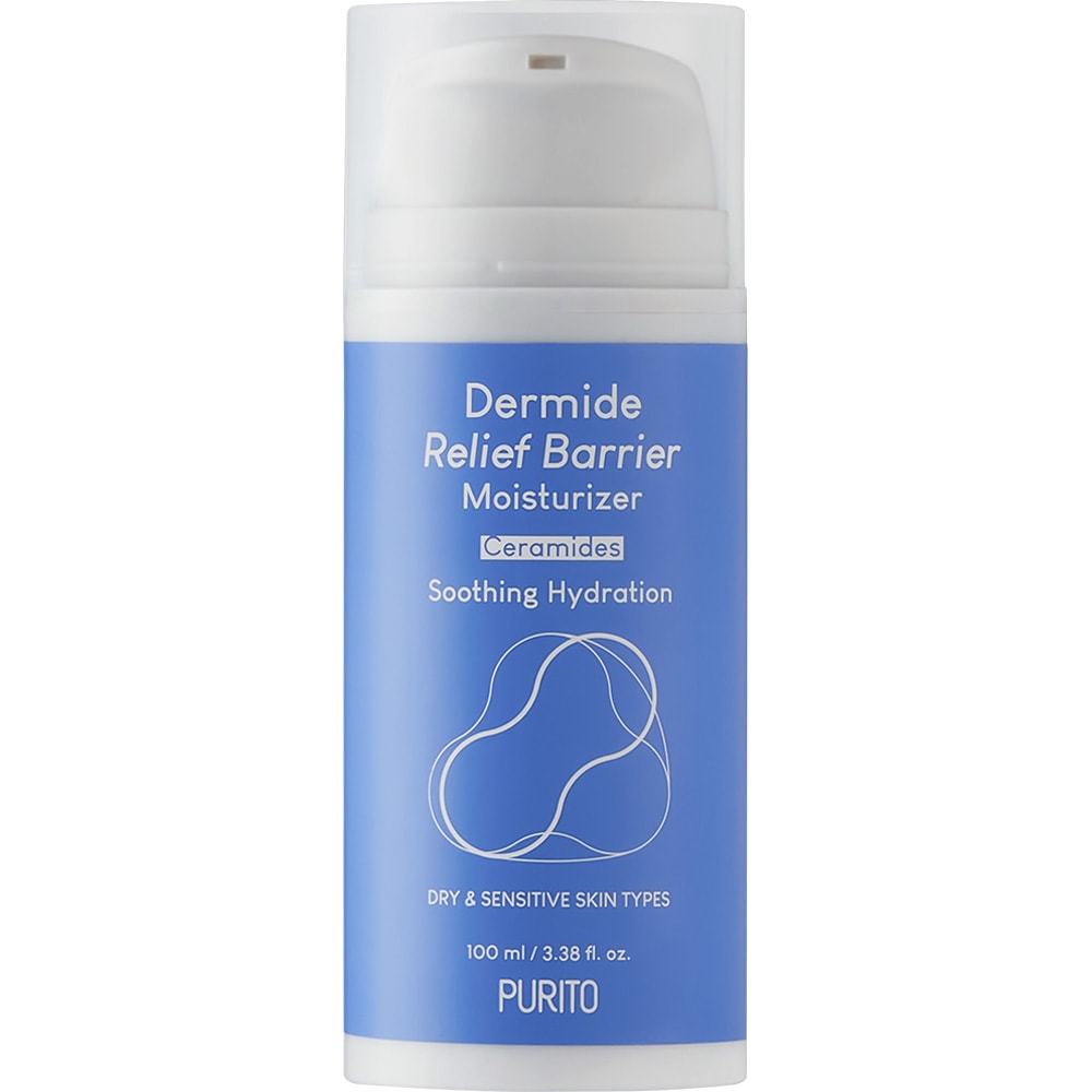 Purito Feuchtigkeitscreme »DERMIDE RELIEF BARRIER MOISTURIZER« hautberuhigende Feuchtigkeitscreme mit fünf verschiedenen Ceramiden