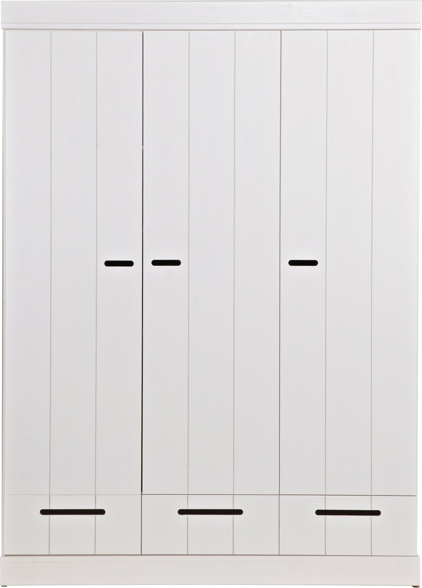 Garderobenschrank »Connect«, B 140 cm x H 195 cm, Kiefer, 3 Türen