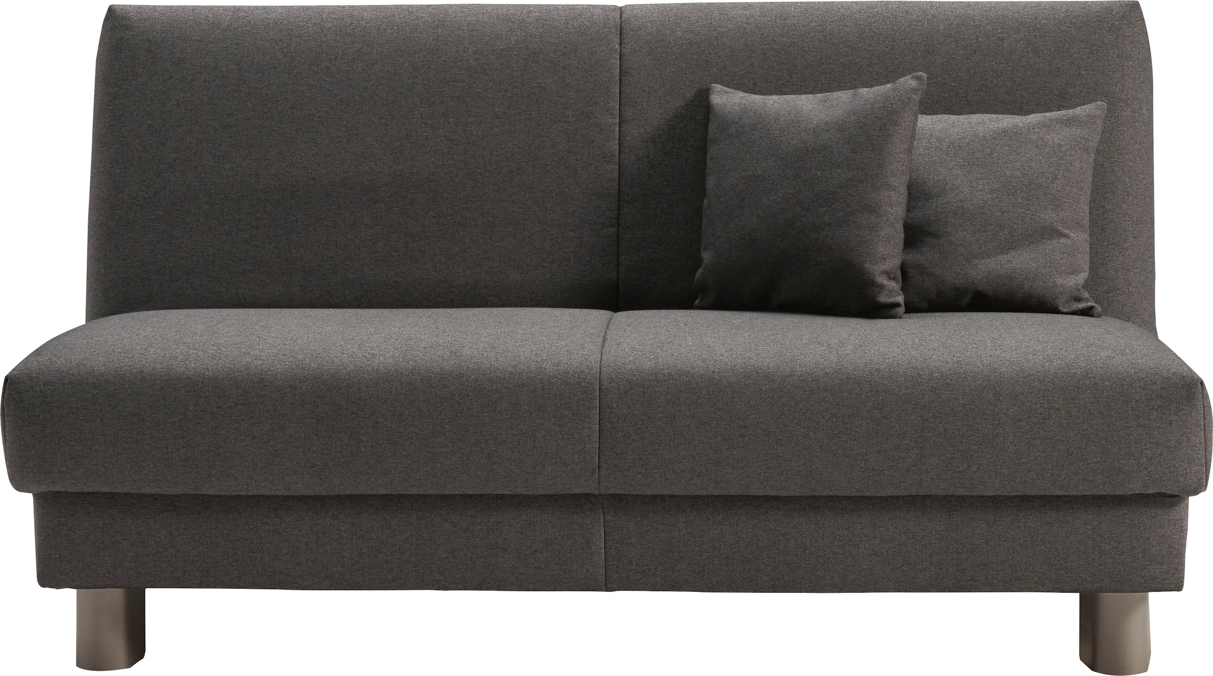 ell + ell Schlafsofa "Enny", Liegefläche Breite 155 cm, Liegehöhe 45 cm, Füße alufarben