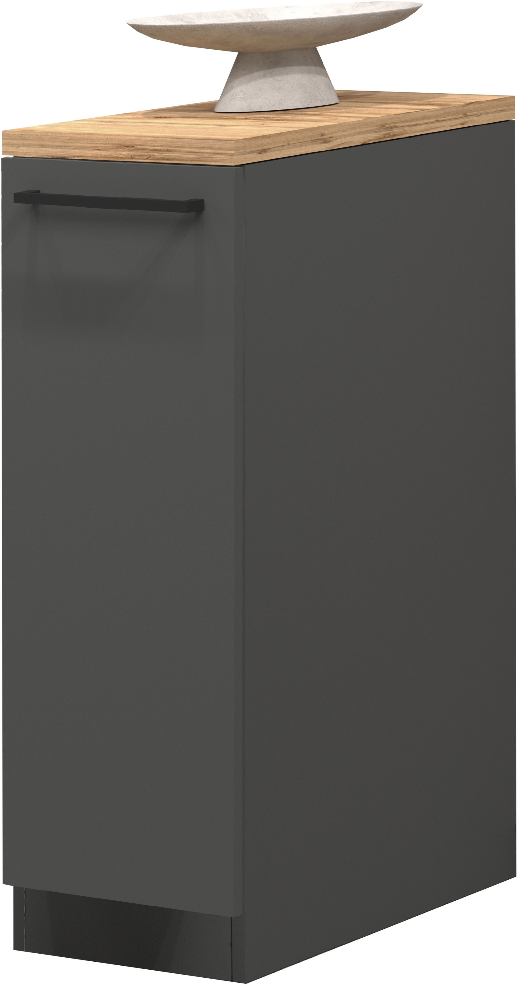 KOCHSTATION Apothekerschrank "KS-Sole,Apothekerkommode" Breite/Höhe 30/85 cm, Anbau-und Unterbau möglich
