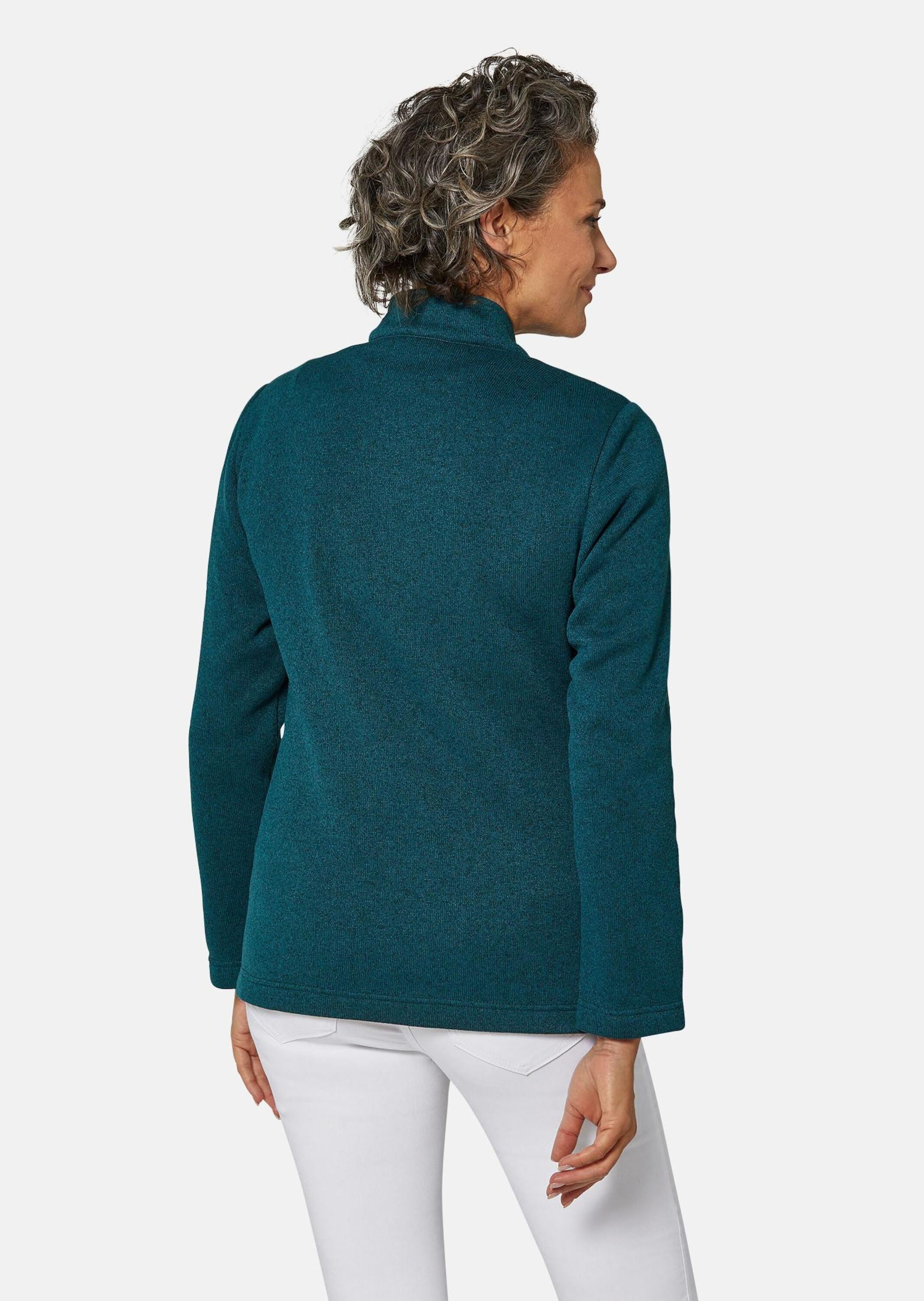 GOLDNER Fleecejacke »Strick-Fleecejacke Kuschelweiche Strickfleece-Jacke«