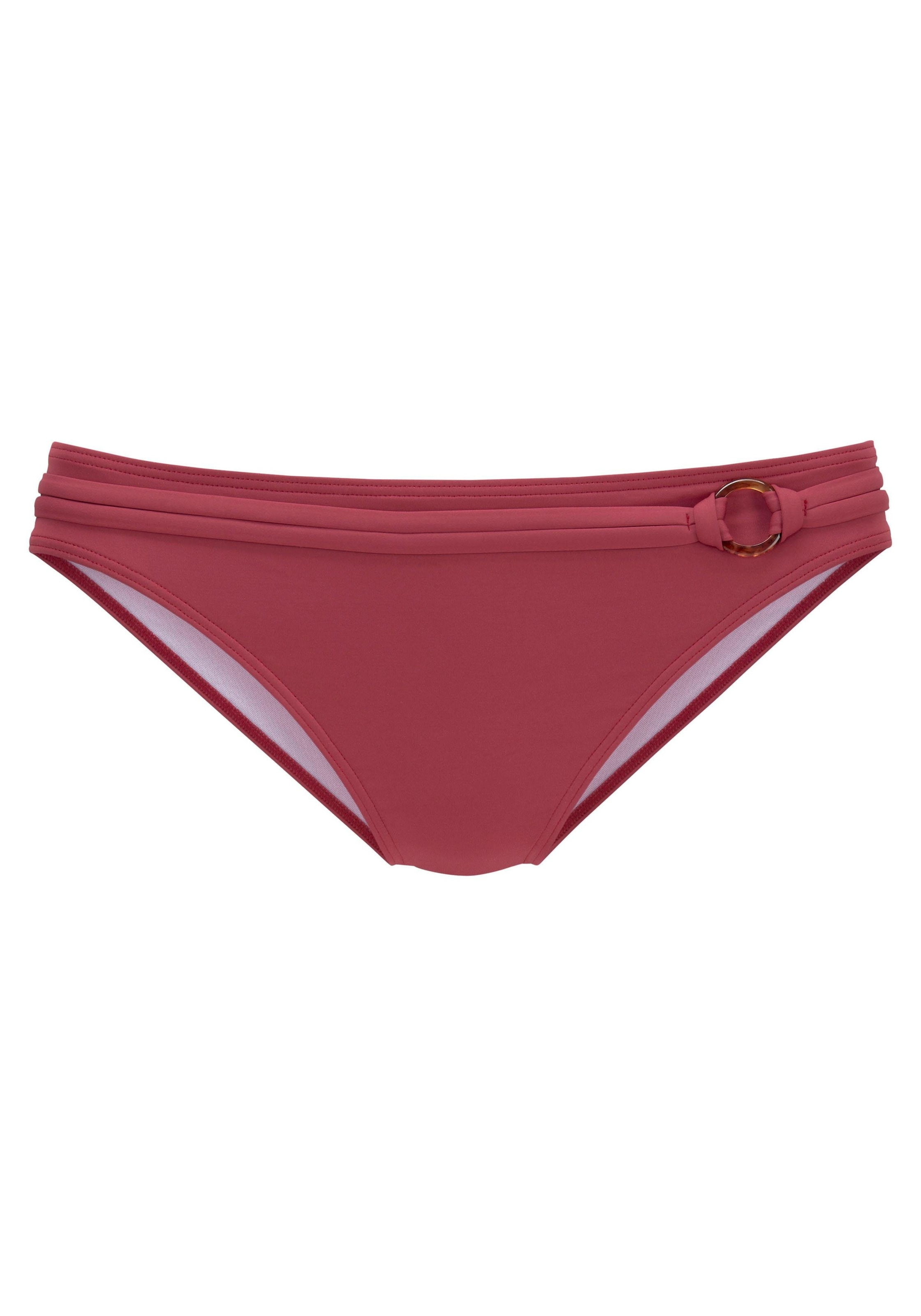 s.Oliver Bikini-Hose »Rome«, mit Ziergürtel