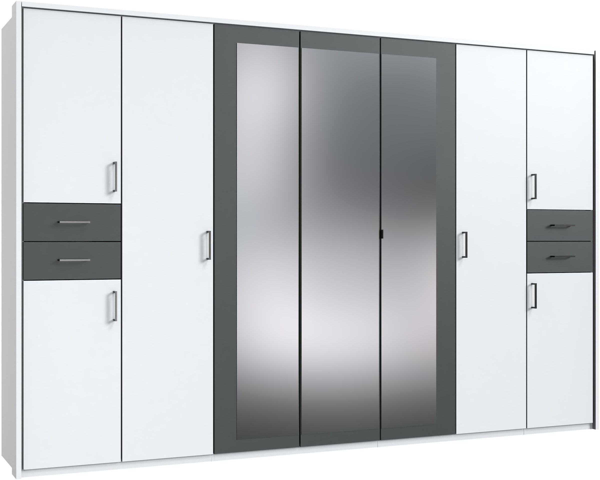 Wimex Drehtürenschrank "Vegas" inklusive Passepartout-Rahmen, mit Spiegeltü günstig online kaufen