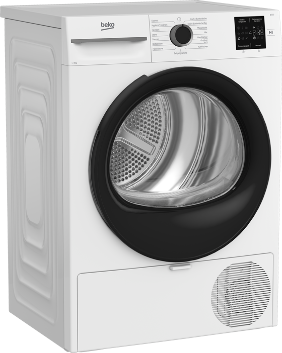 BEKO Wärmepumpentrockner »BMO3T382CW« AquaWave Schontrommel für besonders schonendes Trocknen