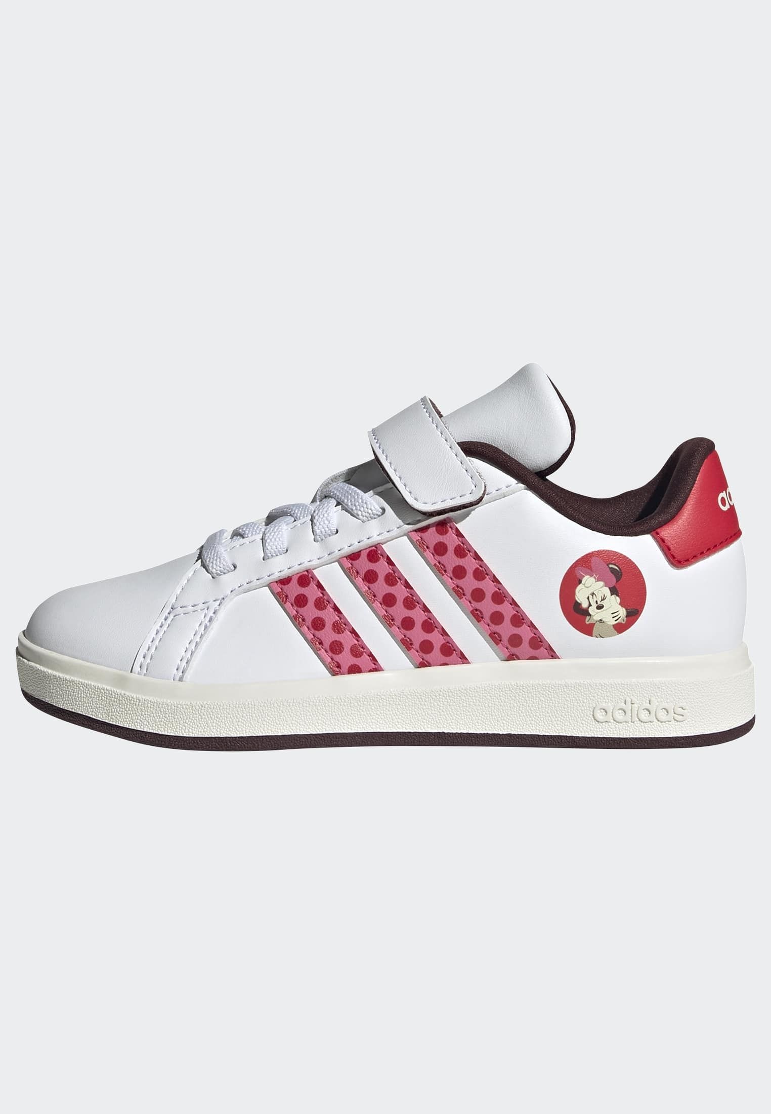 adidas Sportswear Sneaker »DISNEY MINNIE MAUS GRAND COURT 2.0 KIDS«  Design auf den Spuren des adidas Superstar, für Kinder & Jugendliche