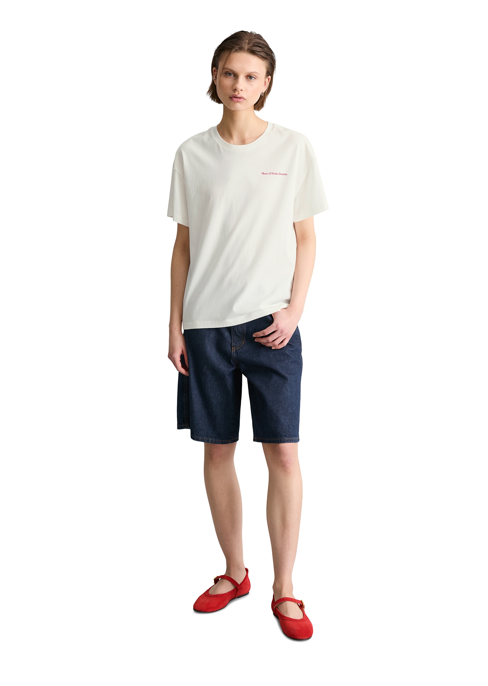 Marc O'Polo DENIM T-Shirt »aus Basic Single Jersey«