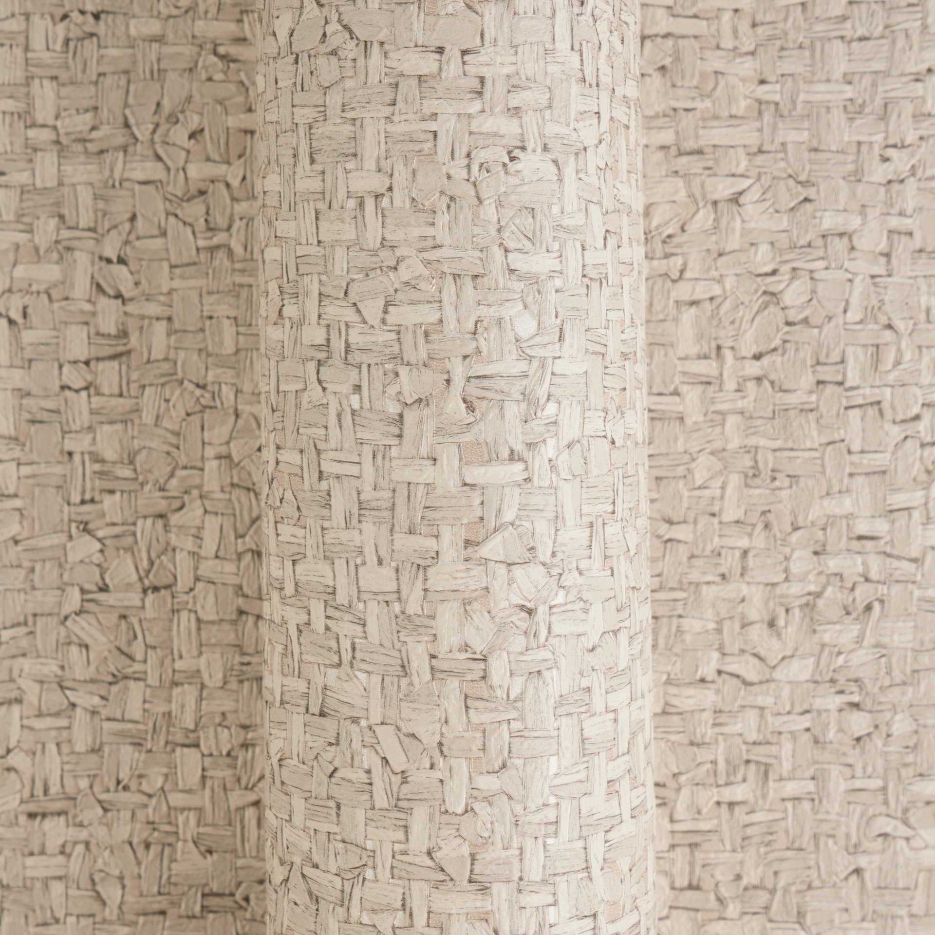 living walls Vliestapete »Vibes & Styles Jan – Stud!o Sense & Surface Vliestapete« Flechtoptik leicht strukturiert Natürliche Flechtoptik mit feiner Struktur und dezentem Glanzeffekt
