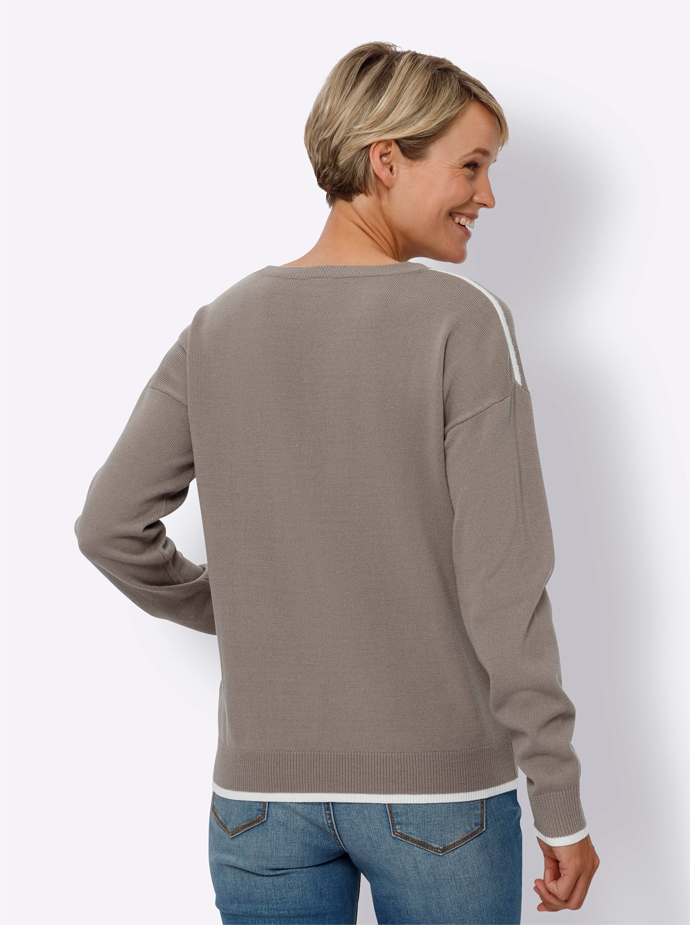 Thumbnail - Classic Basics Strickpullover "Rundhals-Pullover"