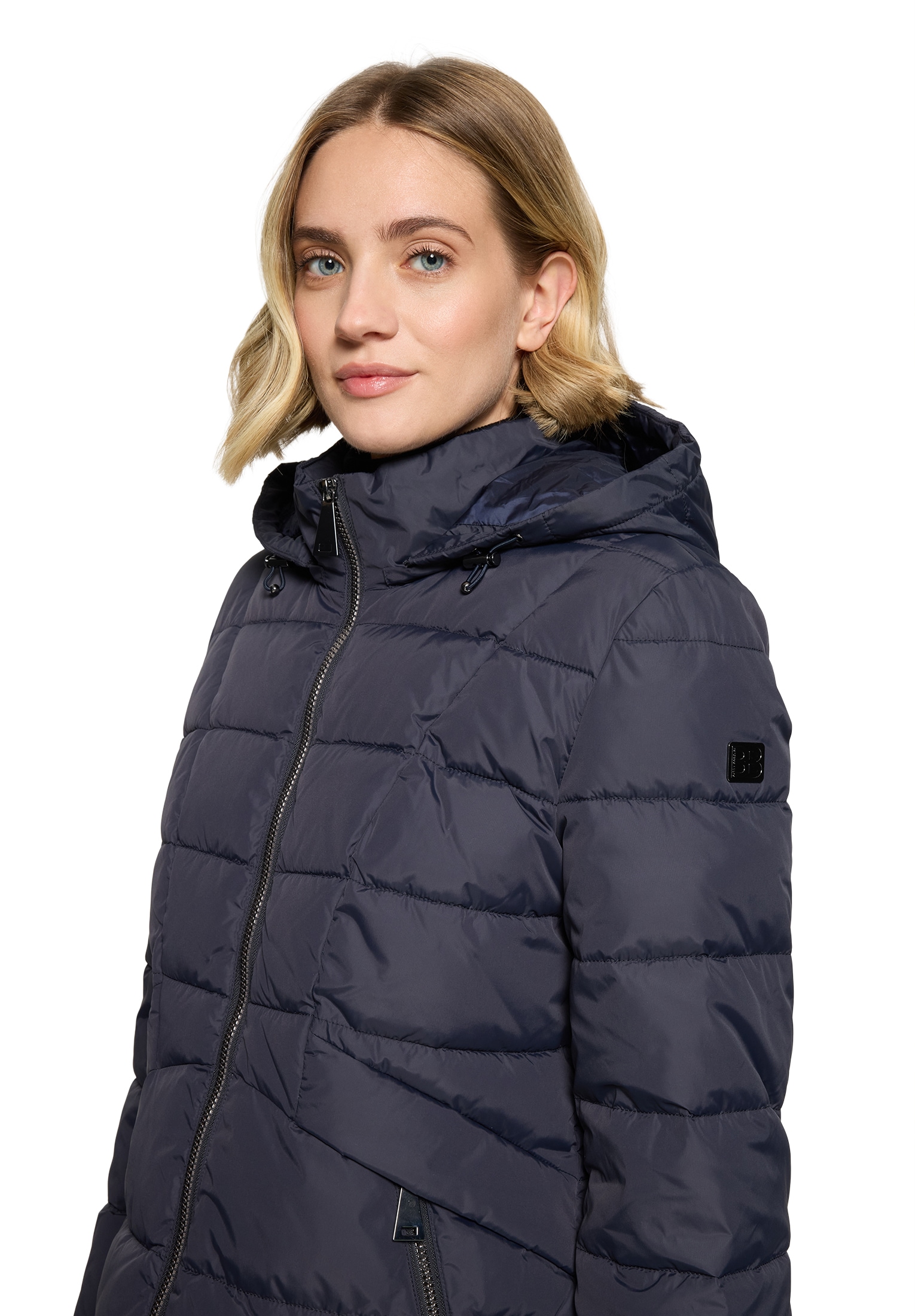 Betty Barclay Steppjacke mit Kapuze mit abnehmbarer Kapuze