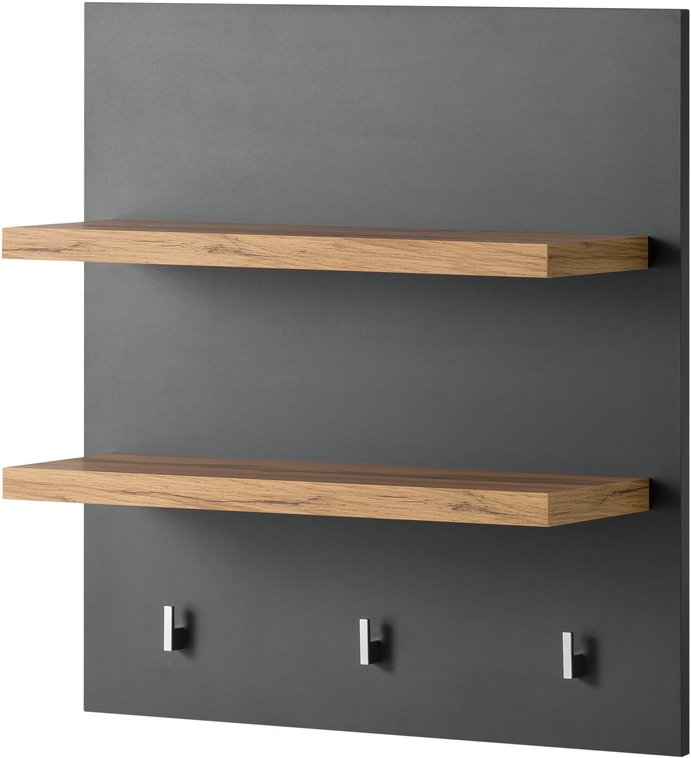 KOCHSTATION Küchenzeile »KS-Westminster, Pantryküche im Landhaus Stil, hochwertige Metallgriffe«, (Set), Breite 164 cm, Kommode, Wandpaneel, Hängeschrank und Herdumbau