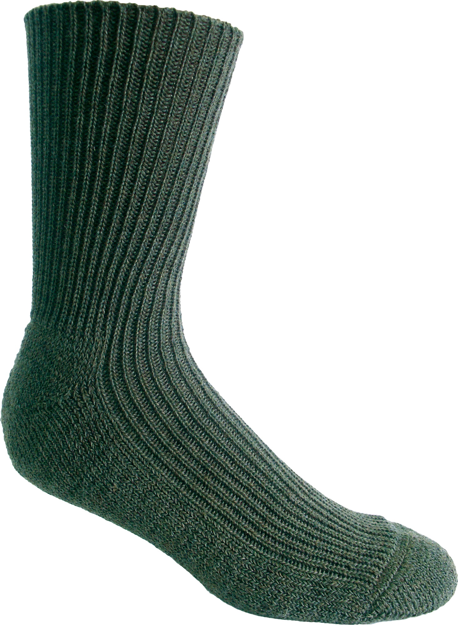 NORDPOL Arbeitssocken "Socken 3 Paar Gesundheitssocke kurz 111 grün 70% Schafwolle / 30% Polyester", 39, grün, Socken