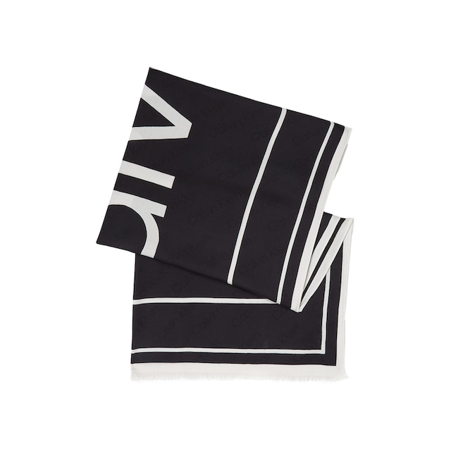 Calvin Klein Schal »LOGO JQ SCARF O/PRINT 70X180« online kaufen | BAUR