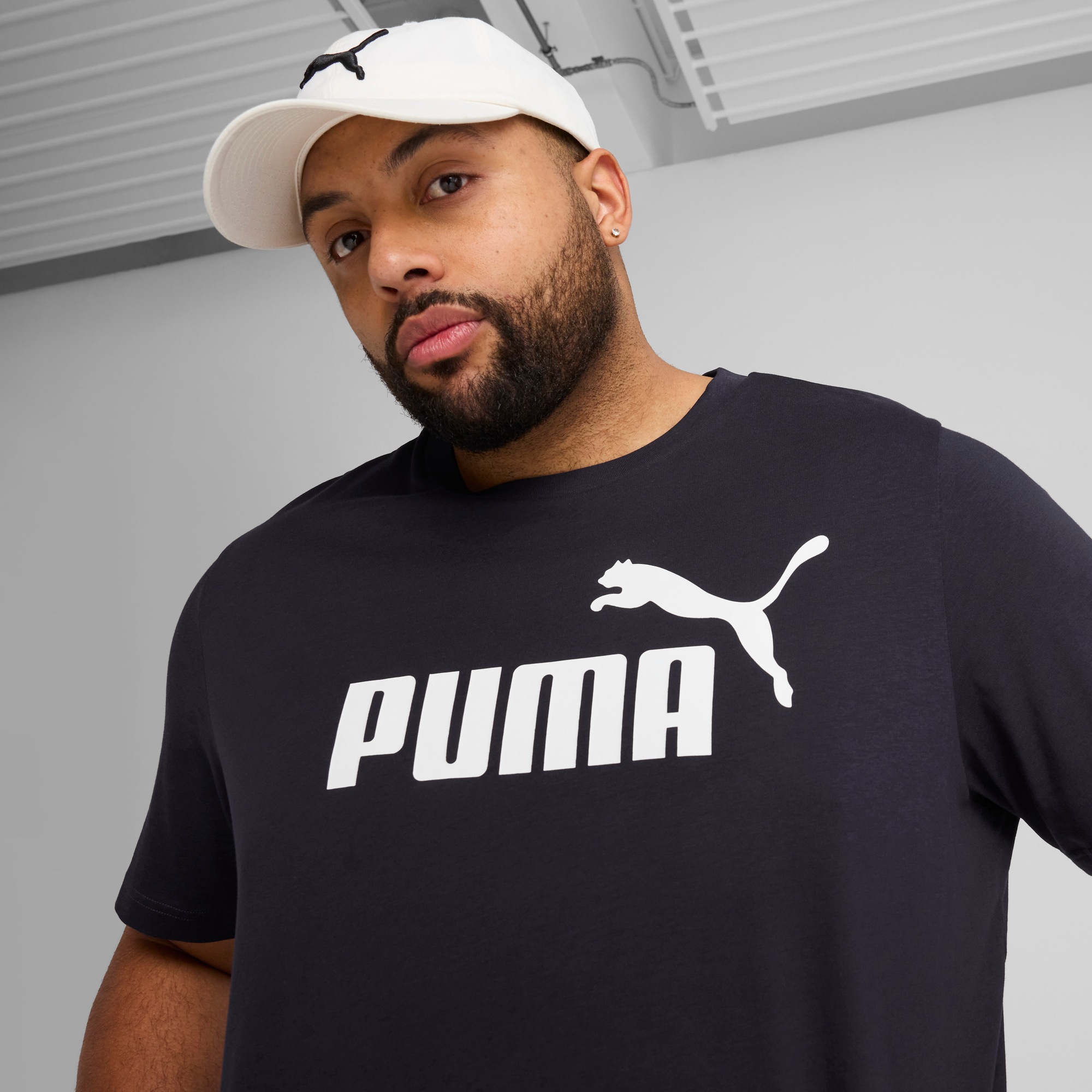 PUMA T-Shirt "ESS NO. 1 LOGO TEE", Basic Herren T-Shirt mit Logo günstig online kaufen