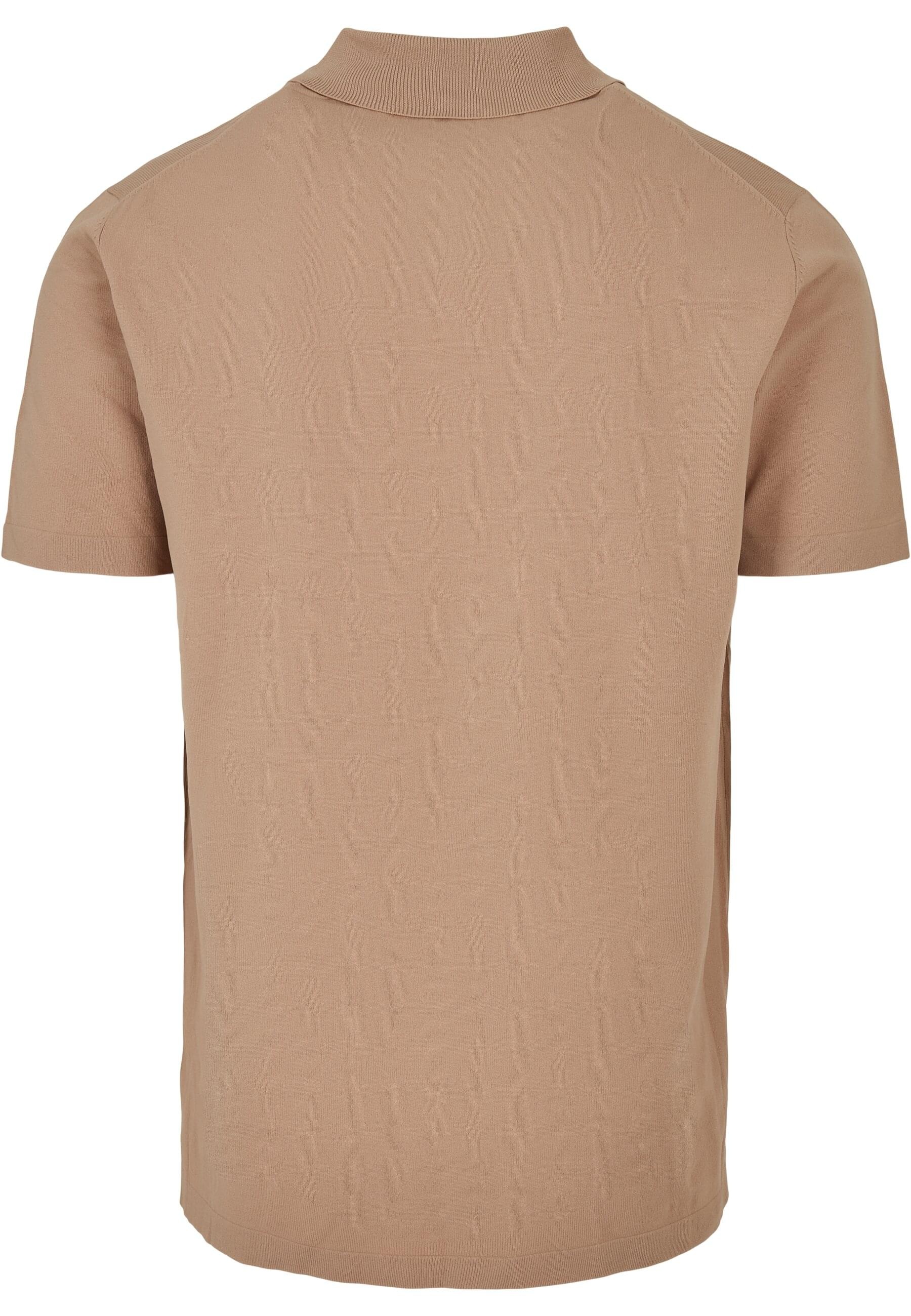 URBAN CLASSICS Langarmhemd »Urban Classics Herren Knitted Shirt«, (1 tlg.)