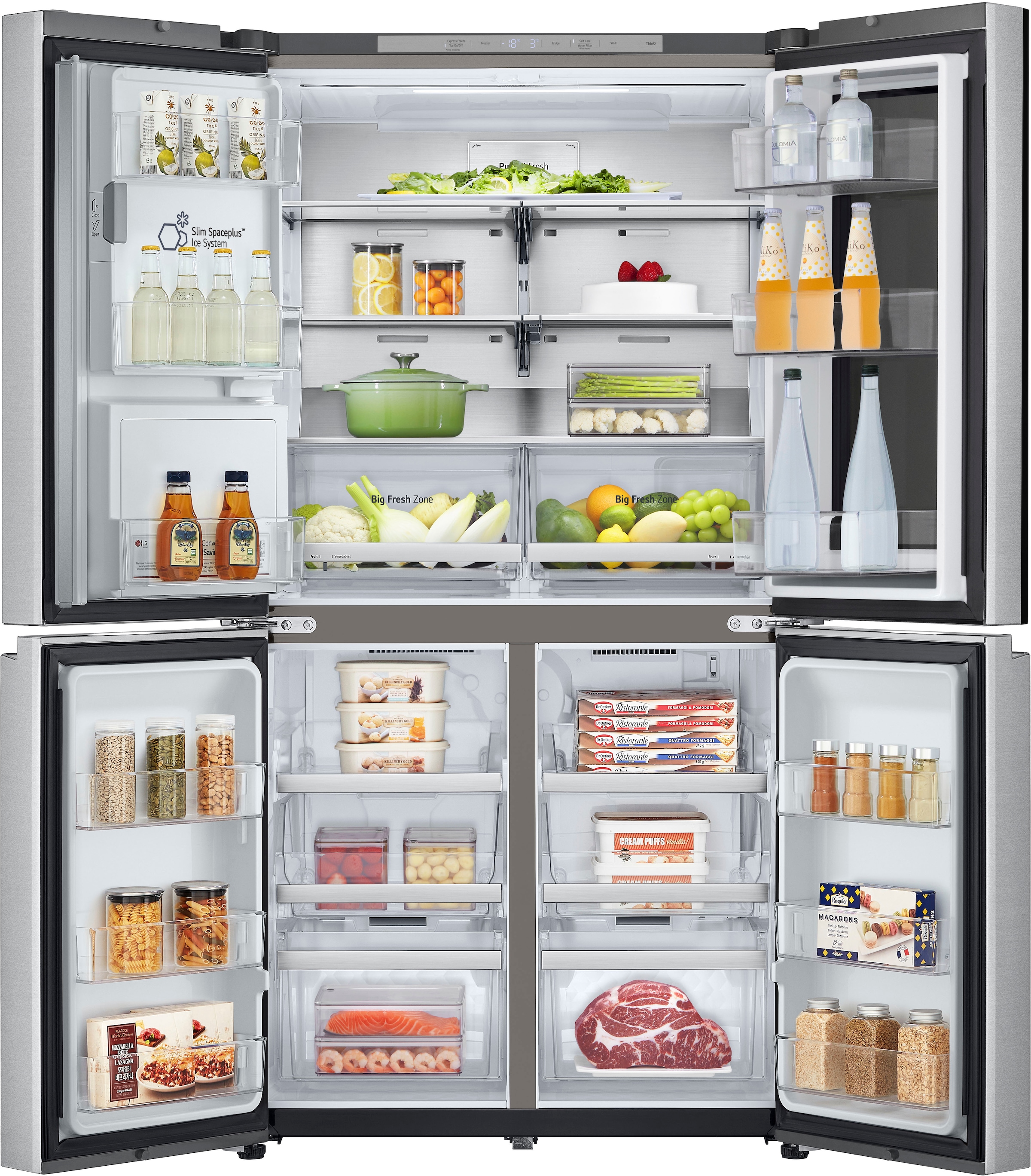 LG Multi Door »GMG960MBJE«, InstaView® Multi-Door
