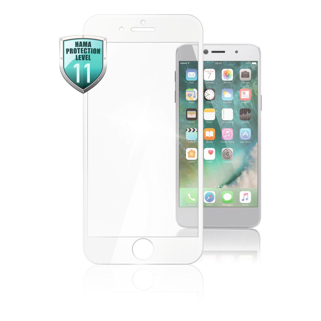 Hama Displayschutzglas »3D-Full-Screen-Schutzglas für Apple iPhone 6/6s/7/8, SE2020«