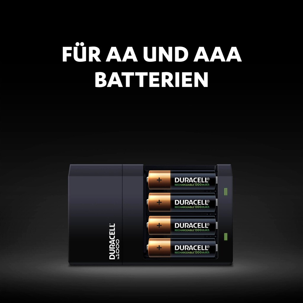 Duracell Batterie-Ladegerät »Hi-Speed Charger«