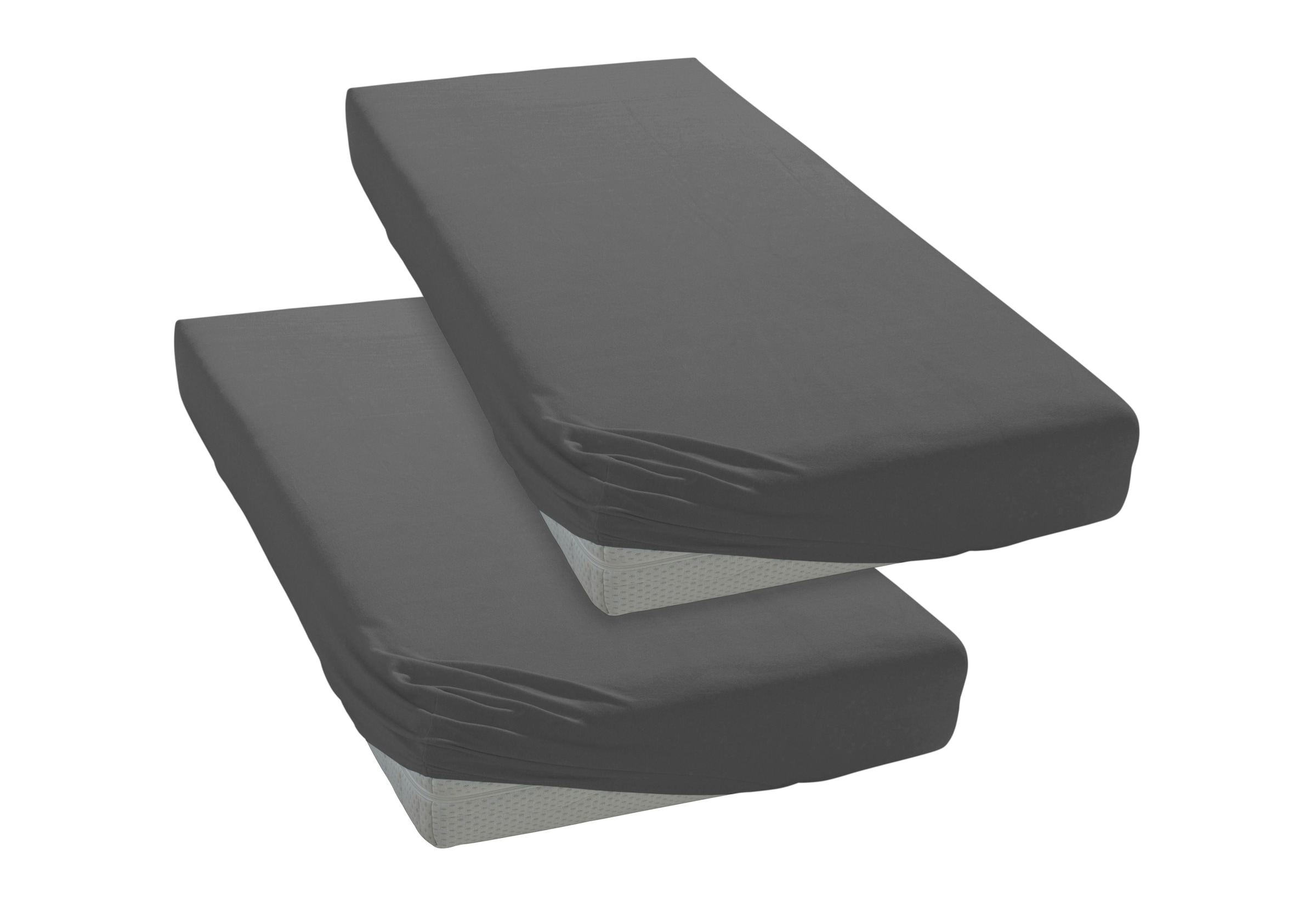 OTTO home Spannbettlaken "PHYSALIS Comfort" Baumwolle, Matratzen bis 20 cm günstig online kaufen