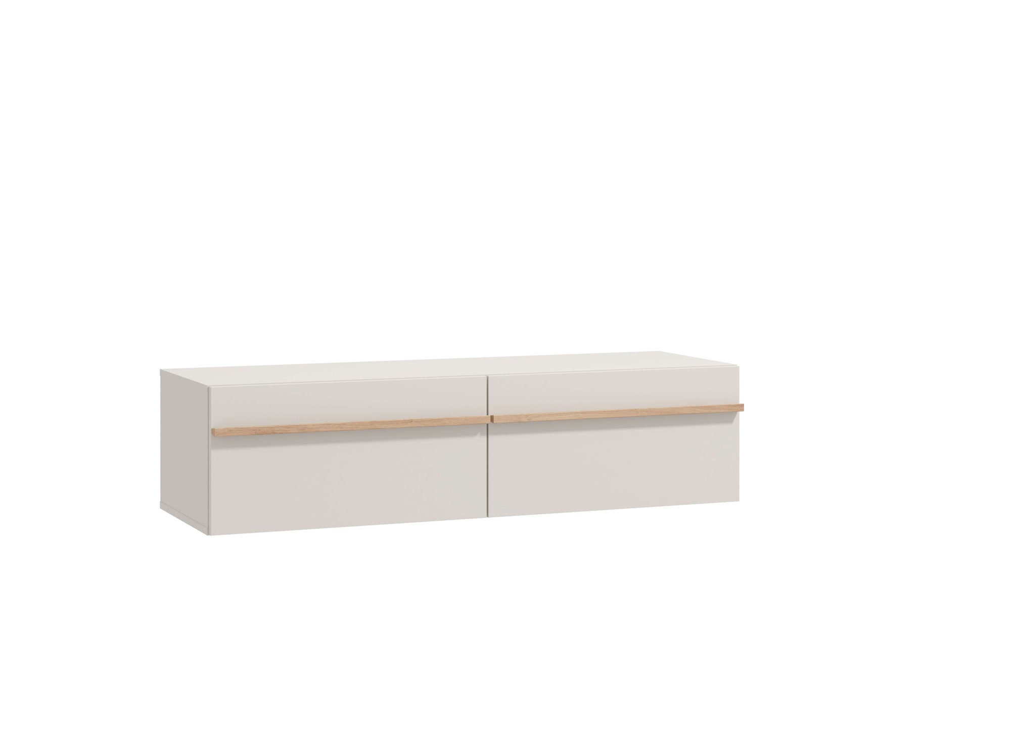 Home affaire Lowboard "Arles TV-Kommode, Breite 128 /154/192 cm, TV-Schrank, Wandmontage" mit geschlossenen Fächern, in Kaschmir Farbe, mit Klappentüren