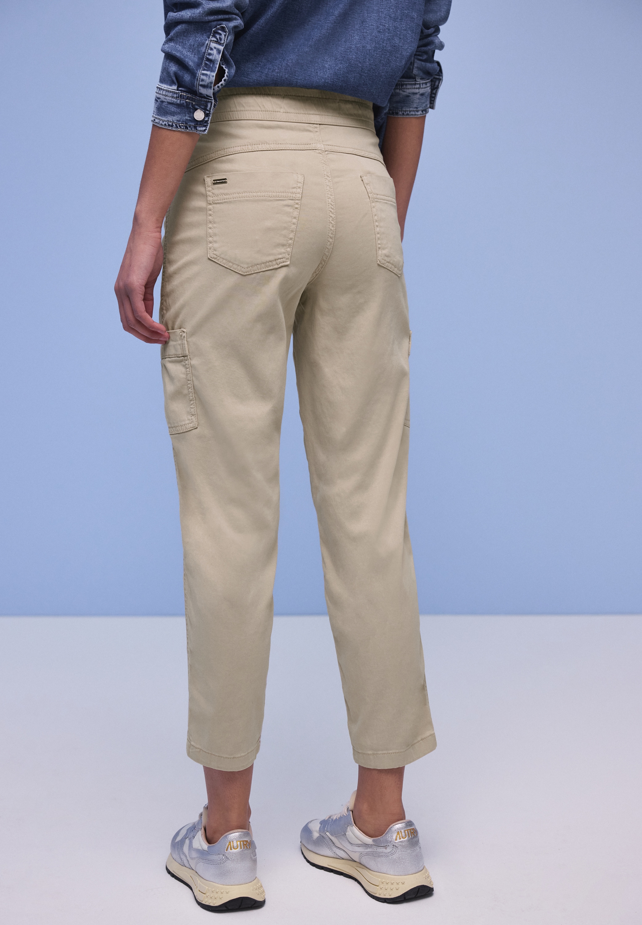 STREET ONE Jogger Pants »Style Bonny«  mit Cargo-Taschen und Kordelzug