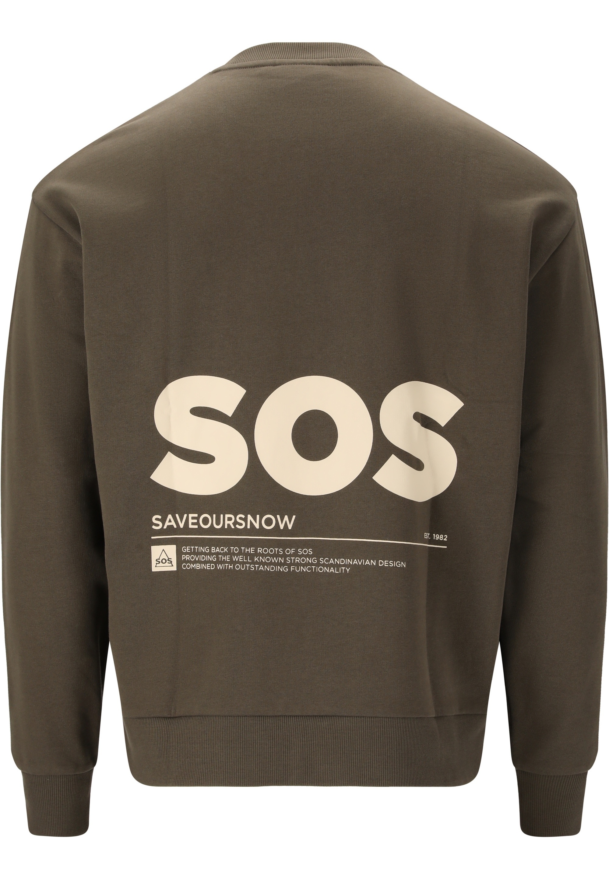 SOS Sweatshirt »Bovec«, aus reiner Bio-Baumwolle