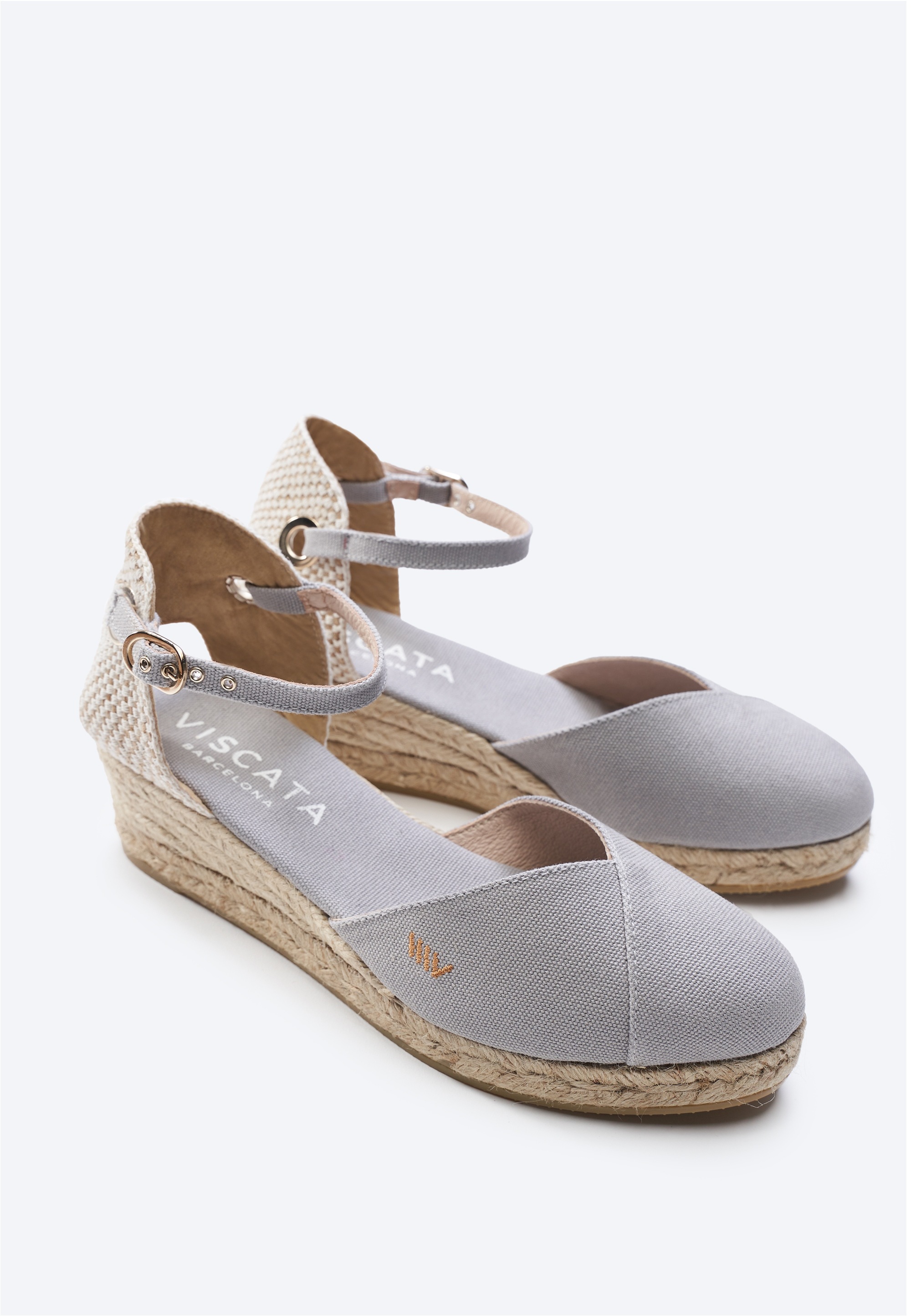 Viscata Pubol Espadrille Gray 38 3