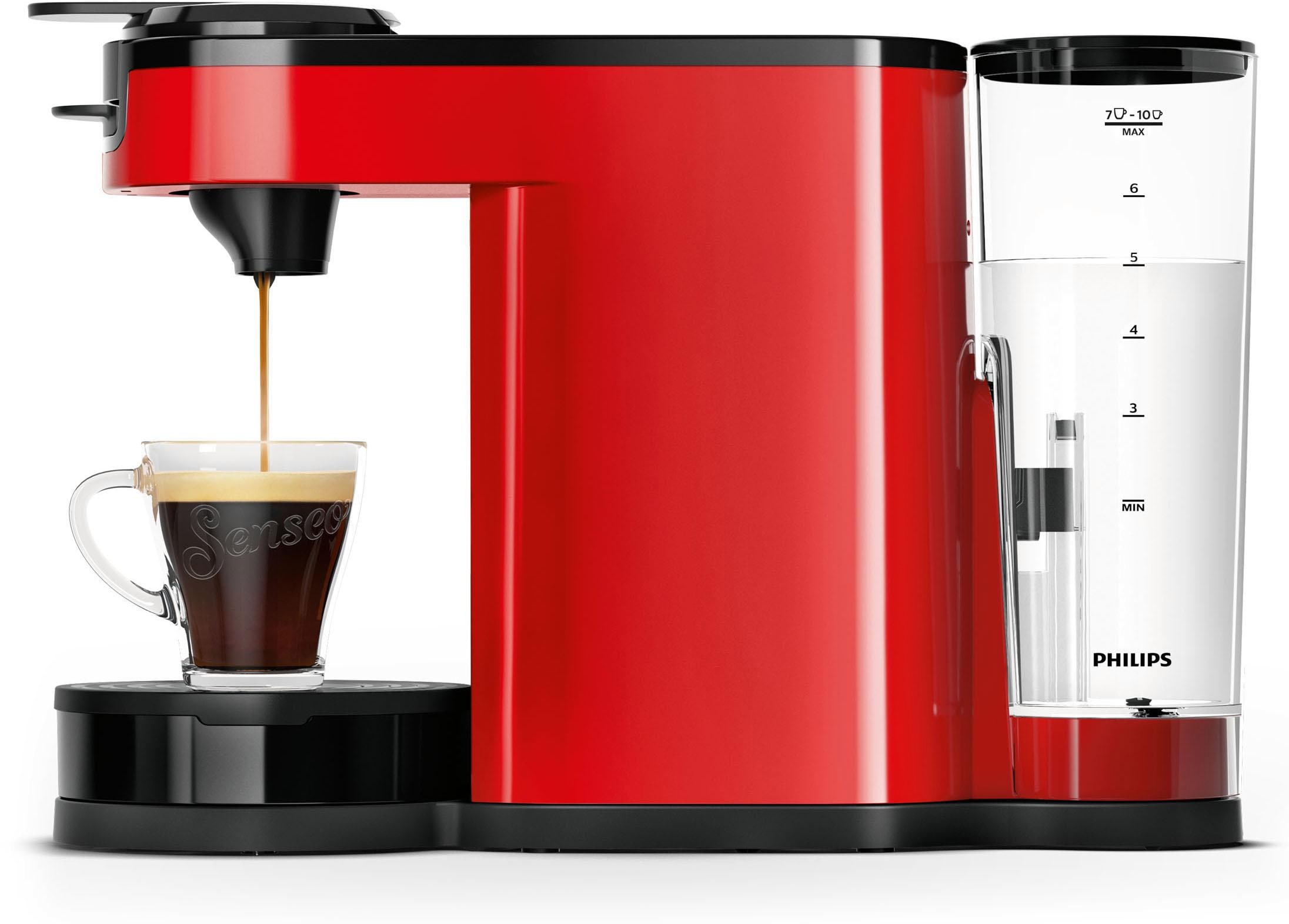 Philips Senseo Kaffeepadmaschine »SENSEO® € Wert im von BAUR Kaffeekanne, l Raten | HD6592/80«, 9,90 Kaffeepaddose UVP 1 Papierfilter, per Switch