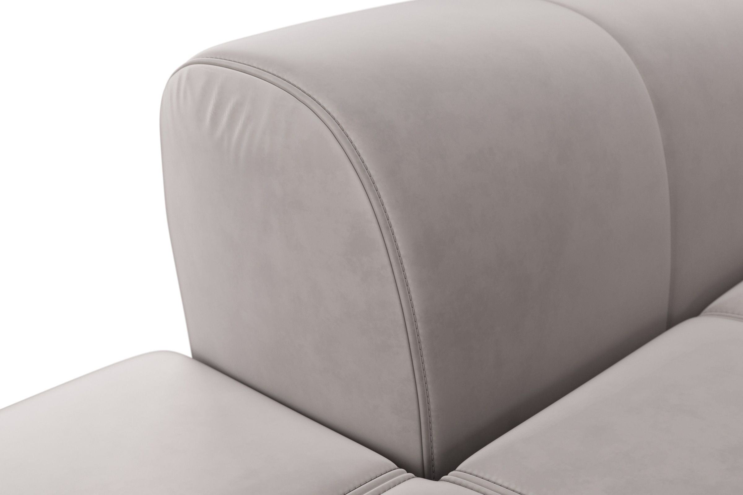 sit&more Ecksofa »Bendigo L-Form«, inklusive Sitztiefenverstellung, Bodenfreiheit 15 cm, in 2 Fußfarben