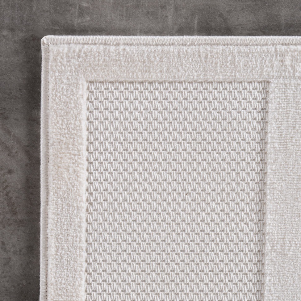 Teppich AYYILDIZ TEPPICHE "DOHA 1657", beige (creme), B:280cm H:4mm L:370cm, Polypropylen, Teppiche, Teppich, Läufer, 3D Hoch-Tief-Effekt, weicher Kurzflor, In- und Outdoor 3