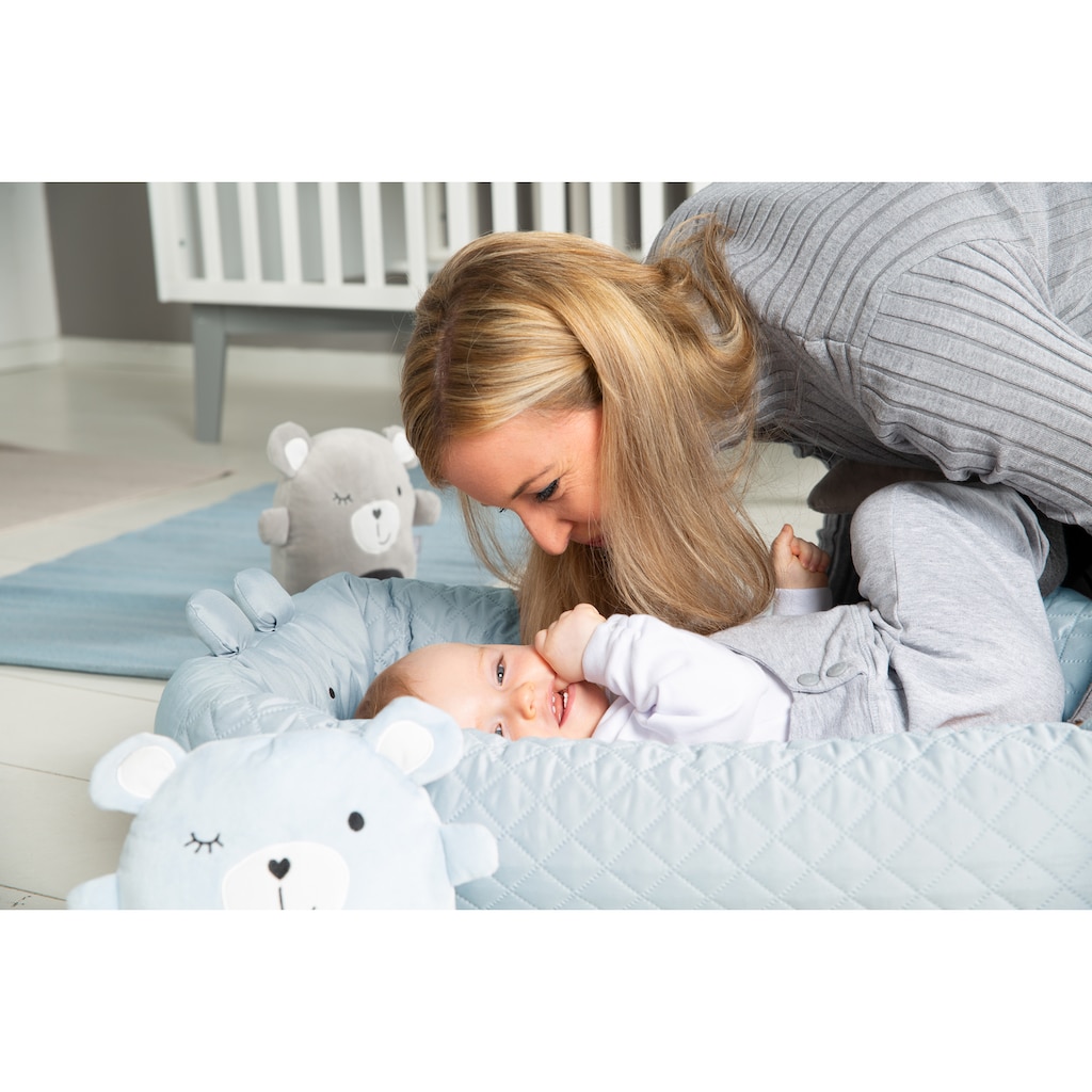 roba® Kuschelnest »Babylounge, roba style, Benny, hellblau«