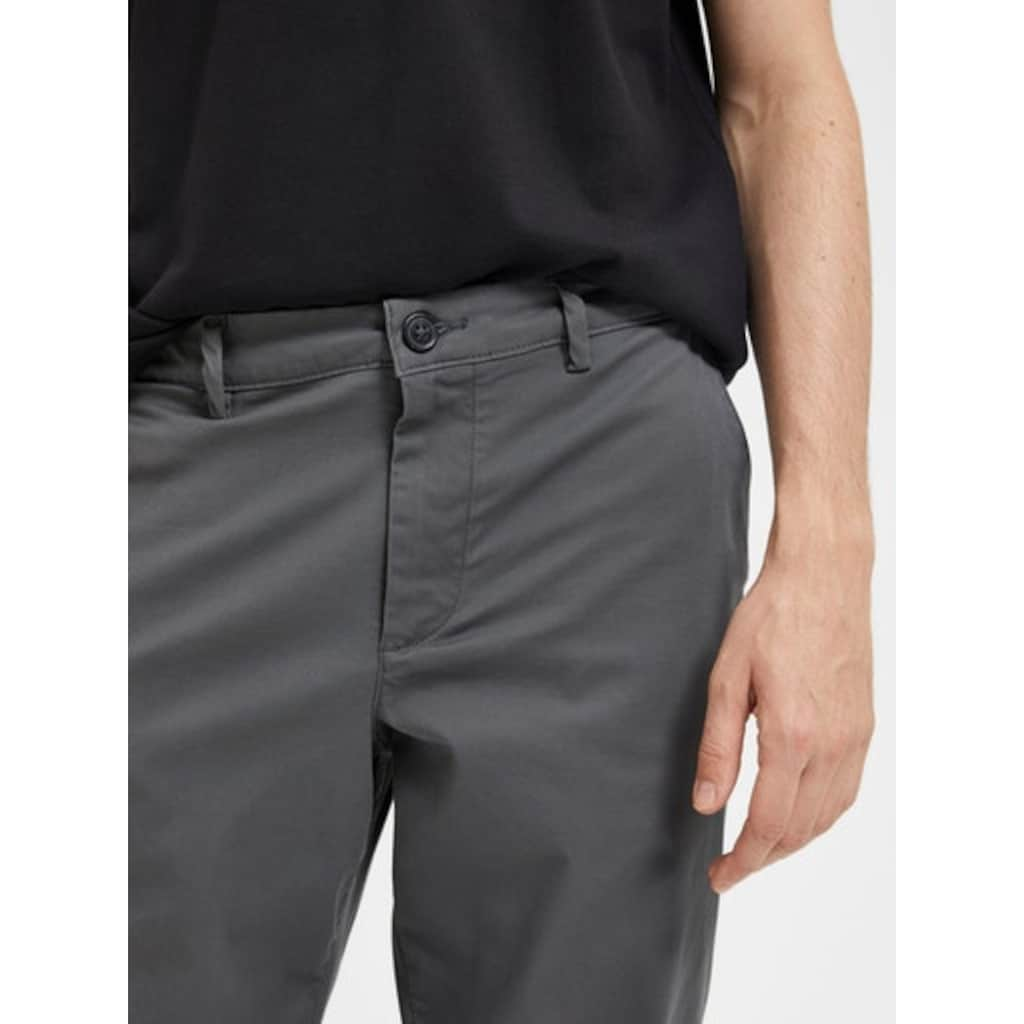 SELECTED HOMME Stoffhose »SLH196-STRAIGHT-NEW MILES FLEX PANT NOOS«