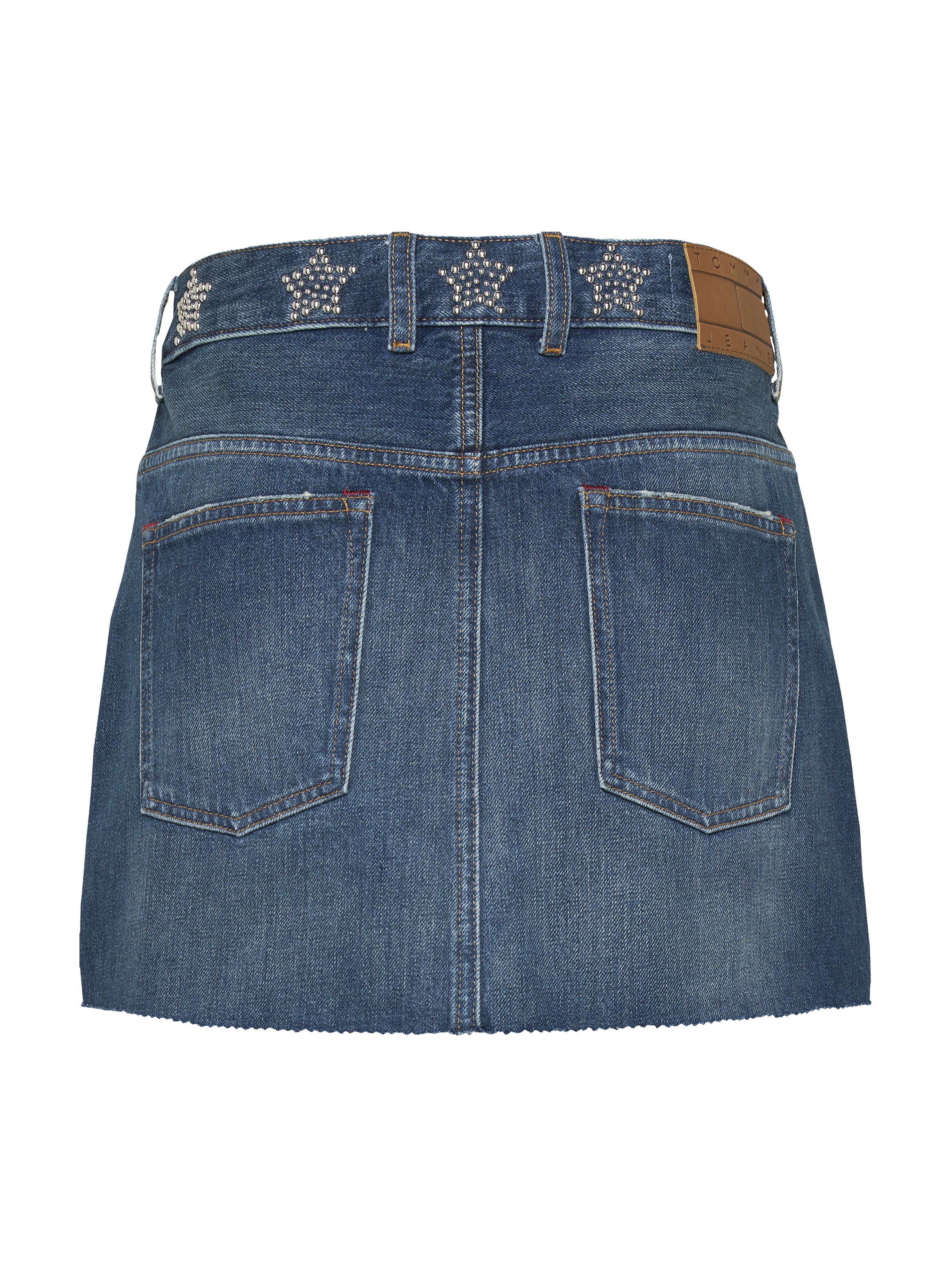 Tommy Jeans Jeansrock »STUDDED DENIM MINI SKIRT AI9057«, mit Strass-Details
