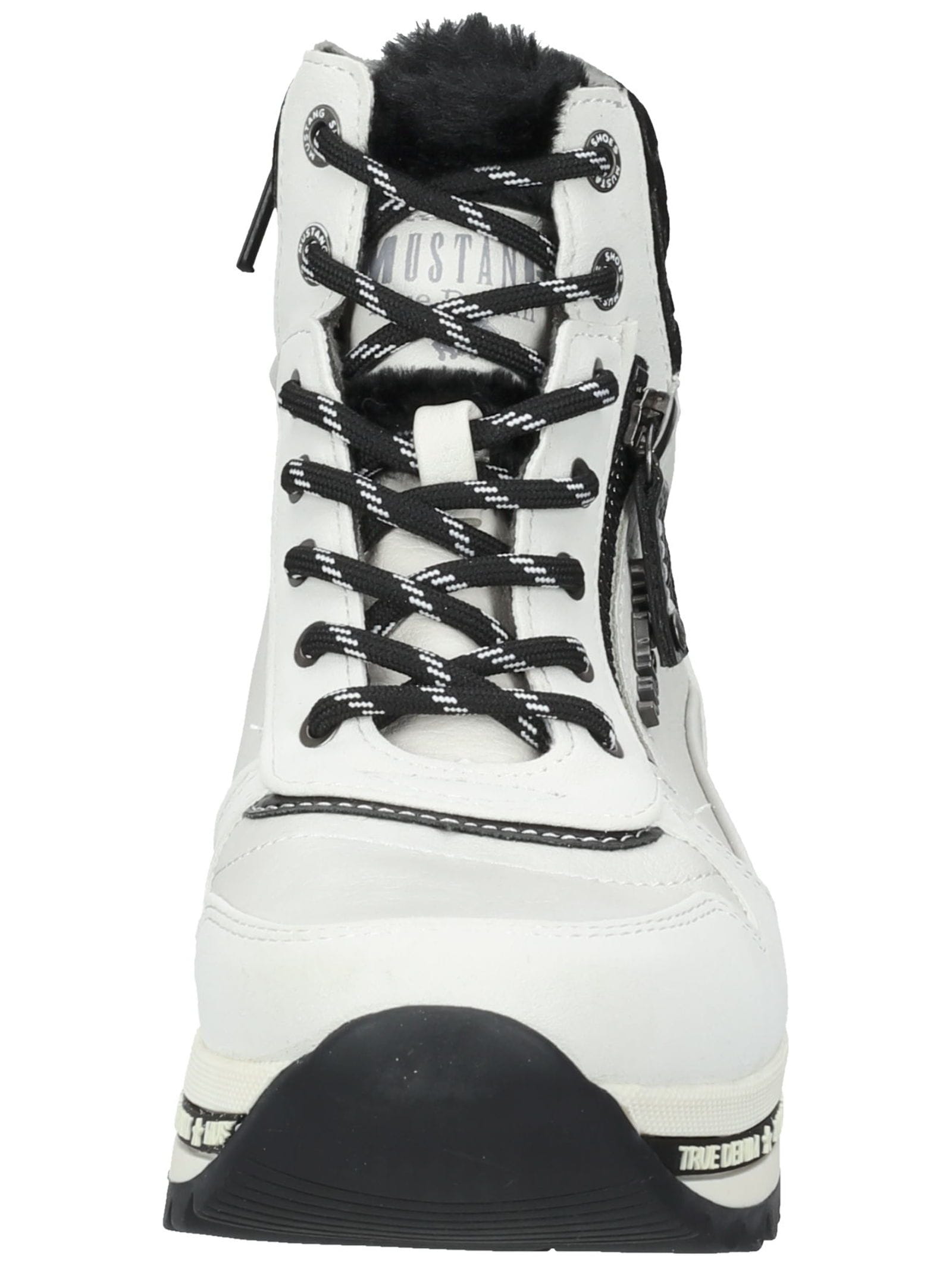 Mustang Shoes Schnürstiefelette »Mustang Shoes Stiefelette Lederimitat«