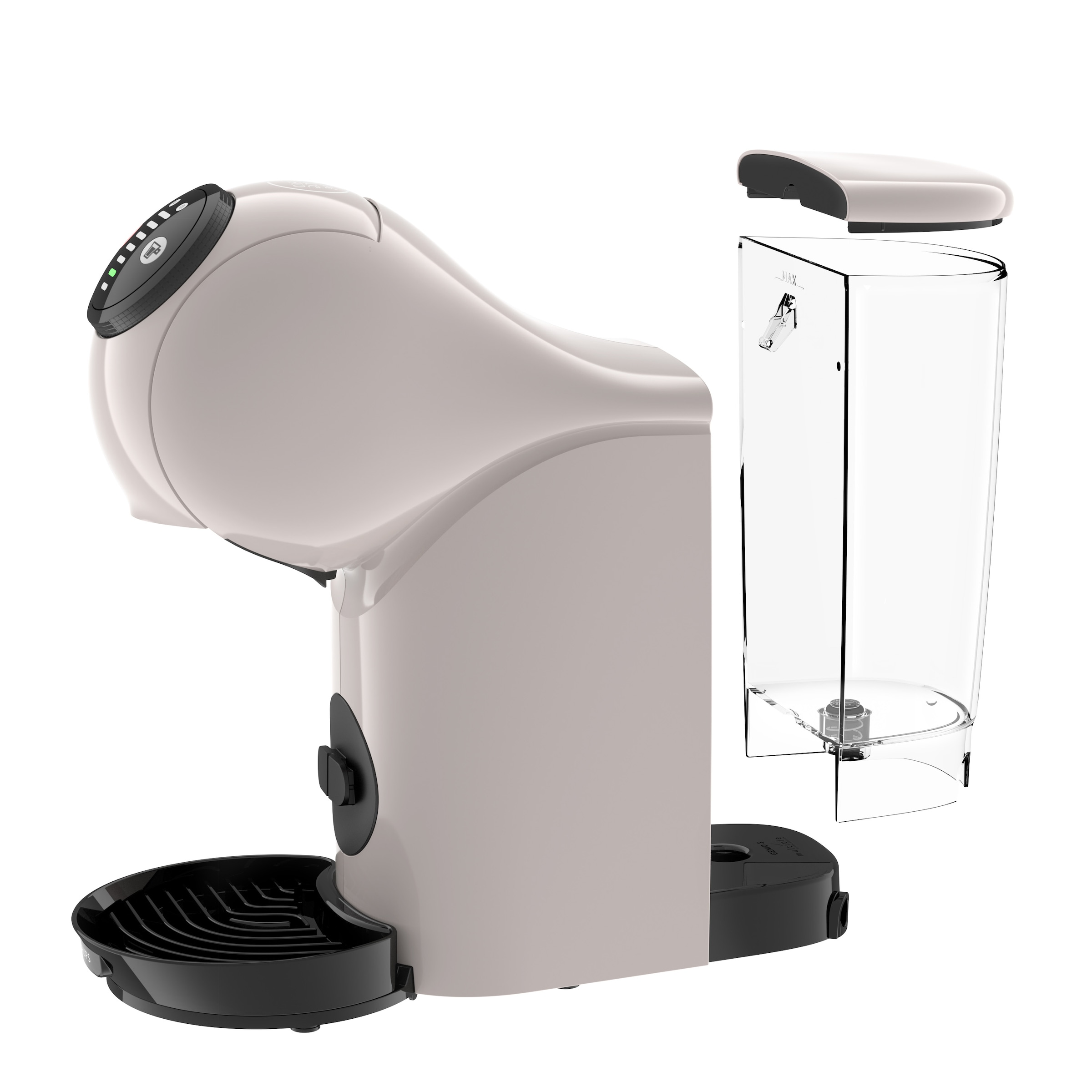Krups Kapselmaschine »KP243A Genio S, Nescafé Dolce Gusto«, Multigetränke-Kapselmaschine, kompakt, Hochdruck, LED-Kontrollrädchen