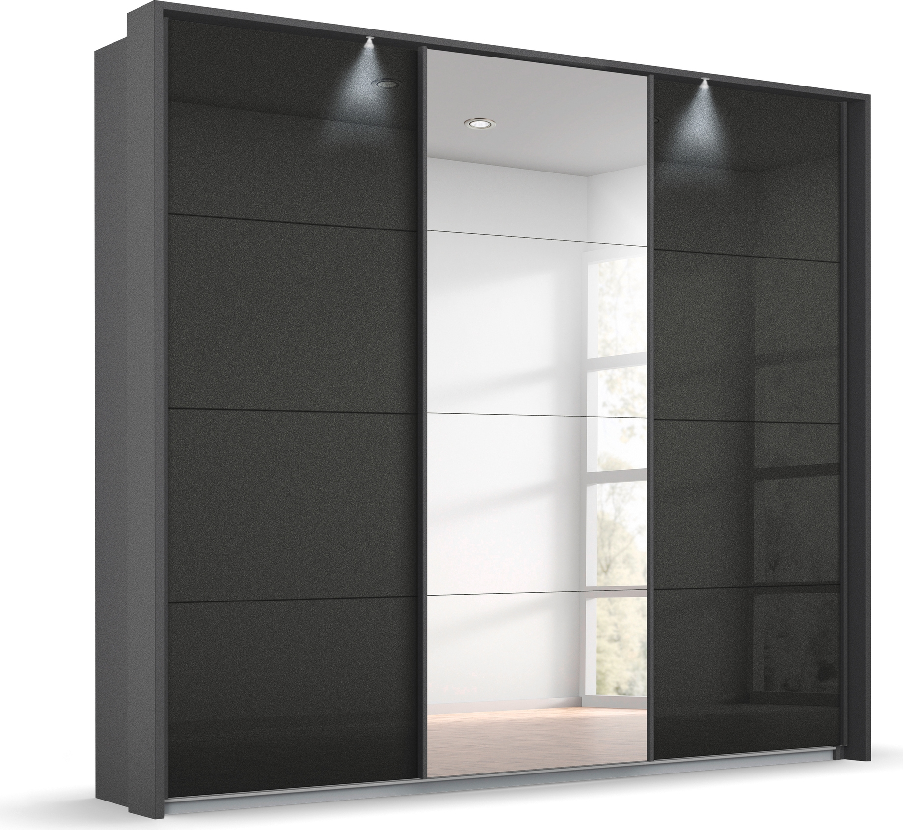 rauch Schwebetürenschrank "Kleiderschrank Schrank Garderobe OTELI inkl. 3 I günstig online kaufen