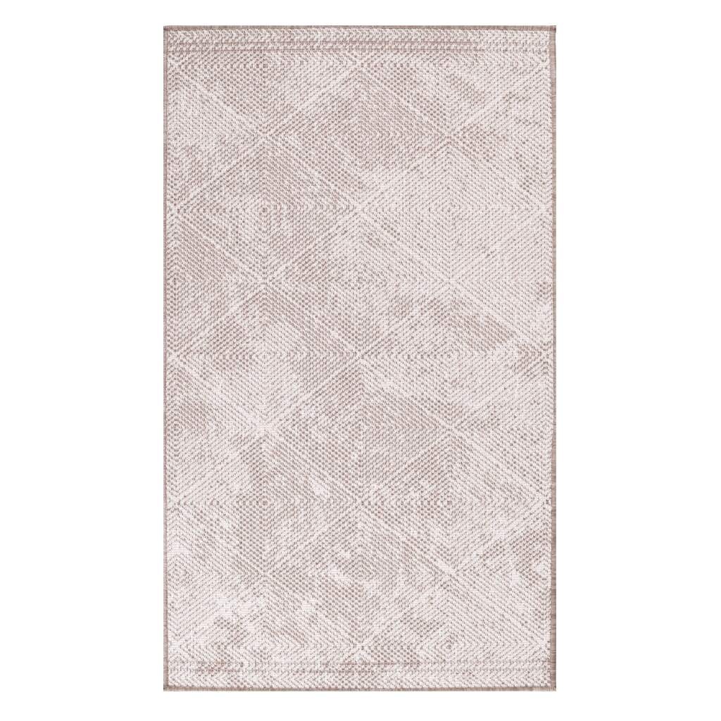 Carpet City Outdoorteppich "DUO RUG 5845" rechteckig 5 mm Höhe Wendeteppich günstig online kaufen