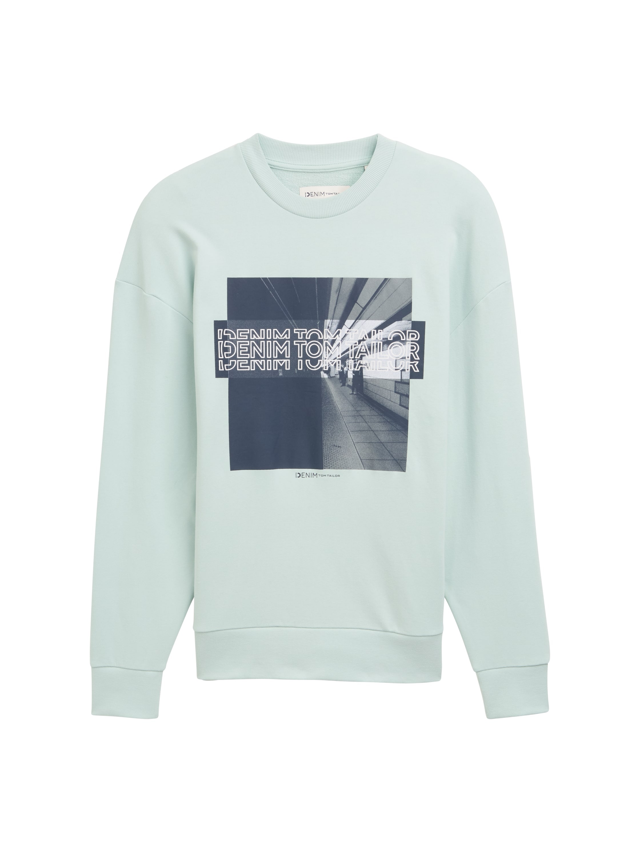 TOM TAILOR Denim Sweatshirt, mit Frontprint