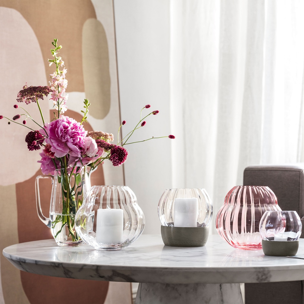 Villeroy & Boch Windlicht »Windlicht Rose Garden Home ø 15,5 cm bunt«