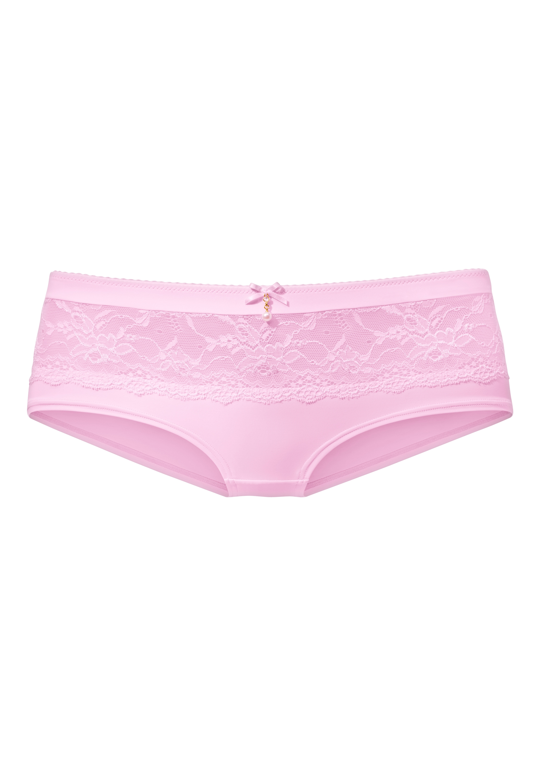 LASCANA Panty »Nina« mit transparenter Spitze vorne