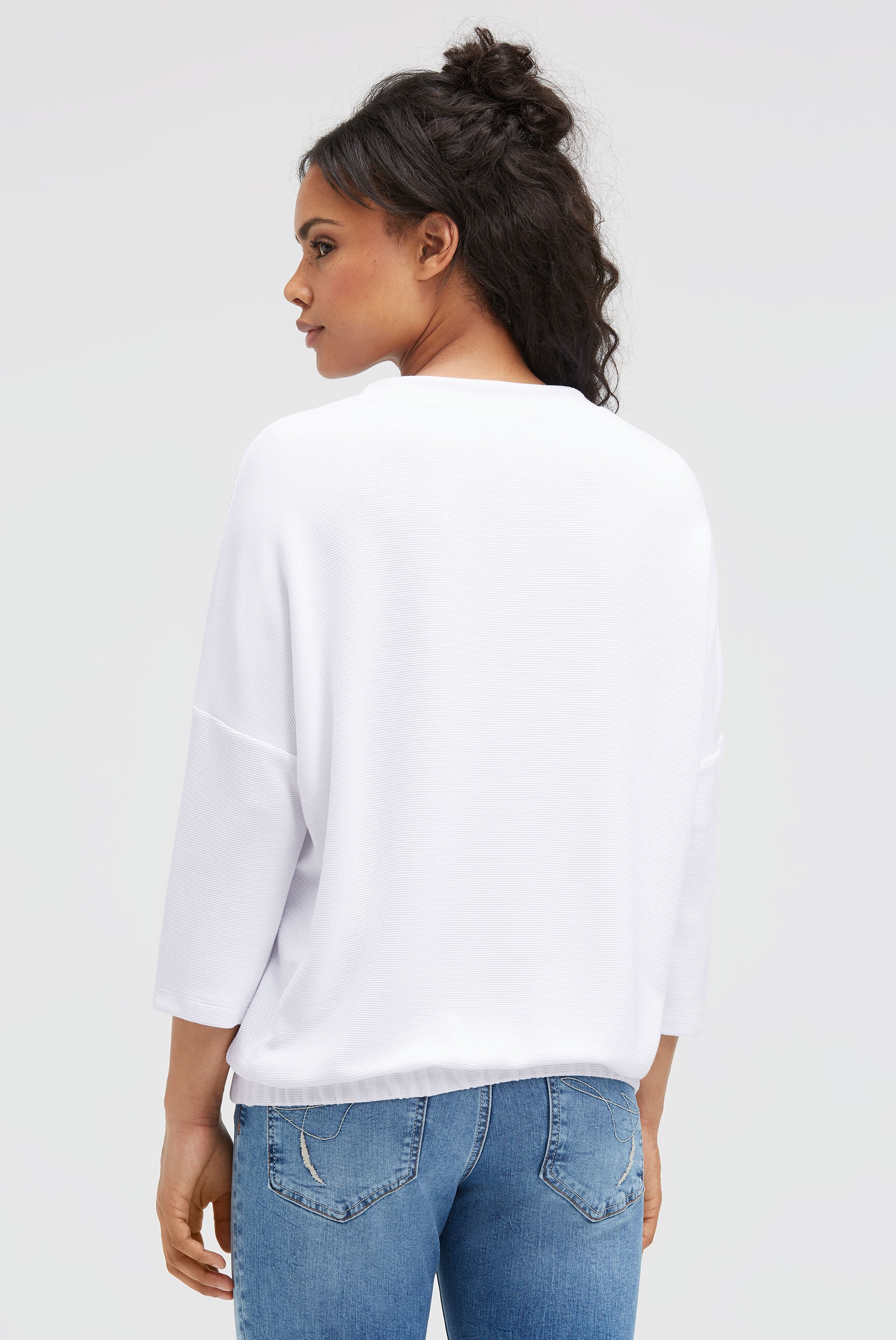 SOCCX Sweater , mit Gummizug im Saum
