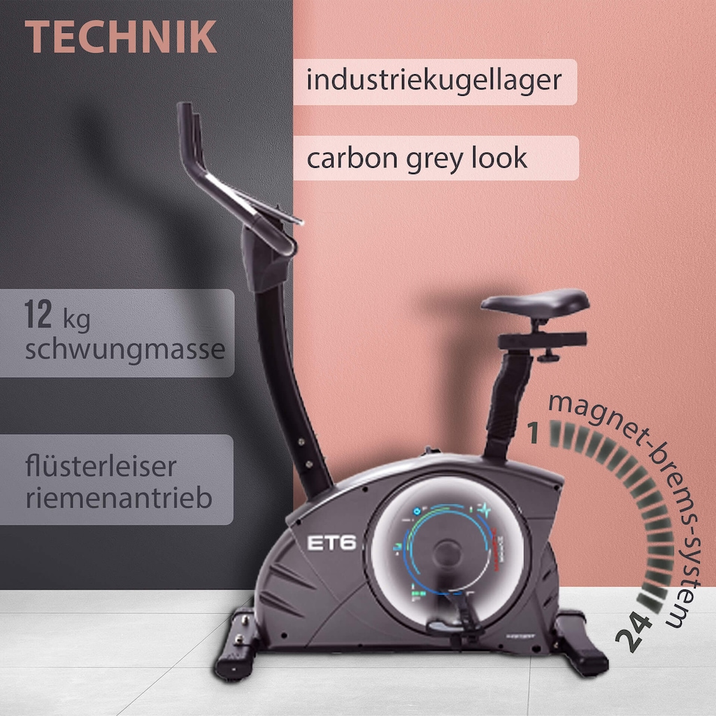 Christopeit Sport® Ergometer »ET 6«, mit LCD-Display