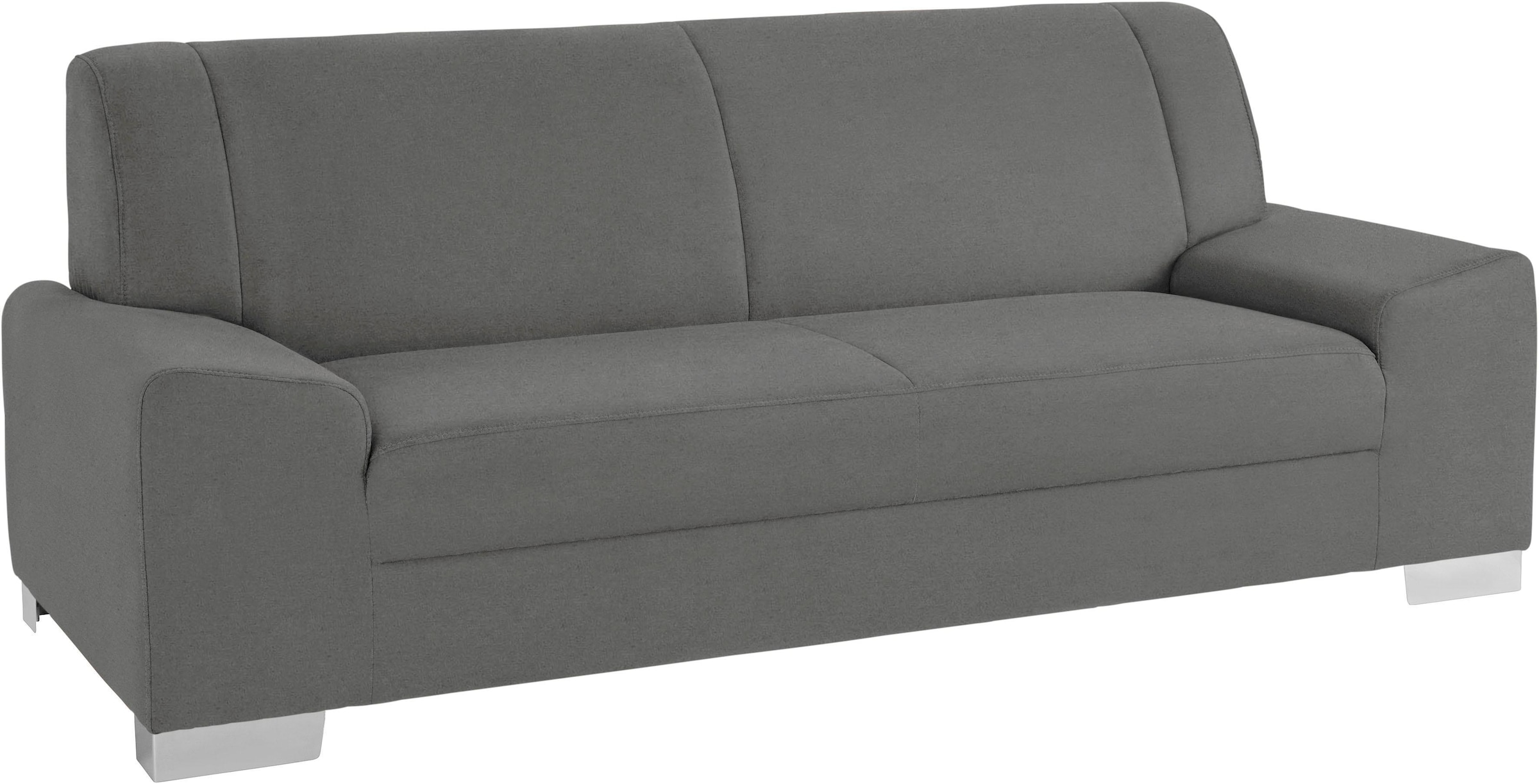 DOMO collection 2,5-Sitzer "Anzio kubisches Design, flache Armlehnen, Breit günstig online kaufen