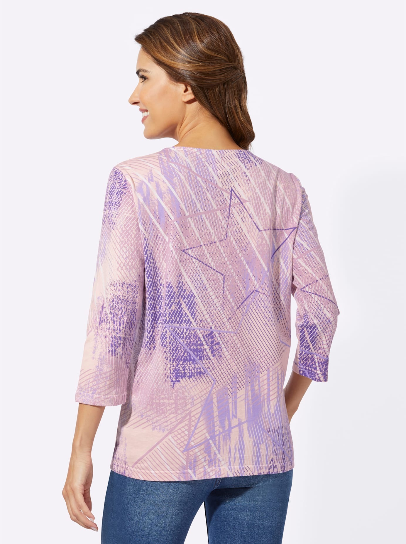 Classic Basics 3/4-Arm-Shirt »Rundhals-Shirt«, (1 tlg.)