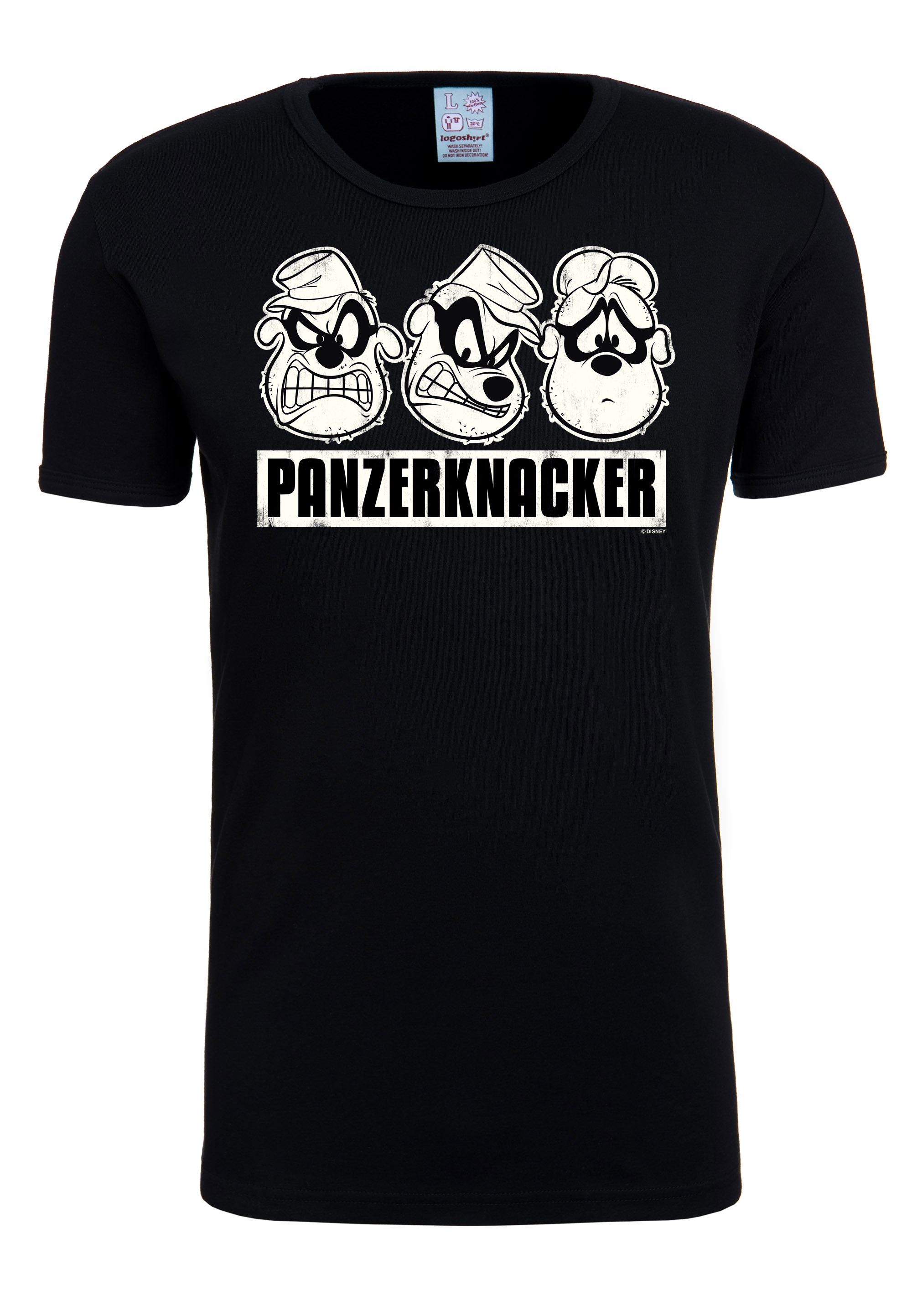 LOGOSHIRT T-Shirt »Disney - Panzerknacker«, mit Panzerknacker-Frontprint