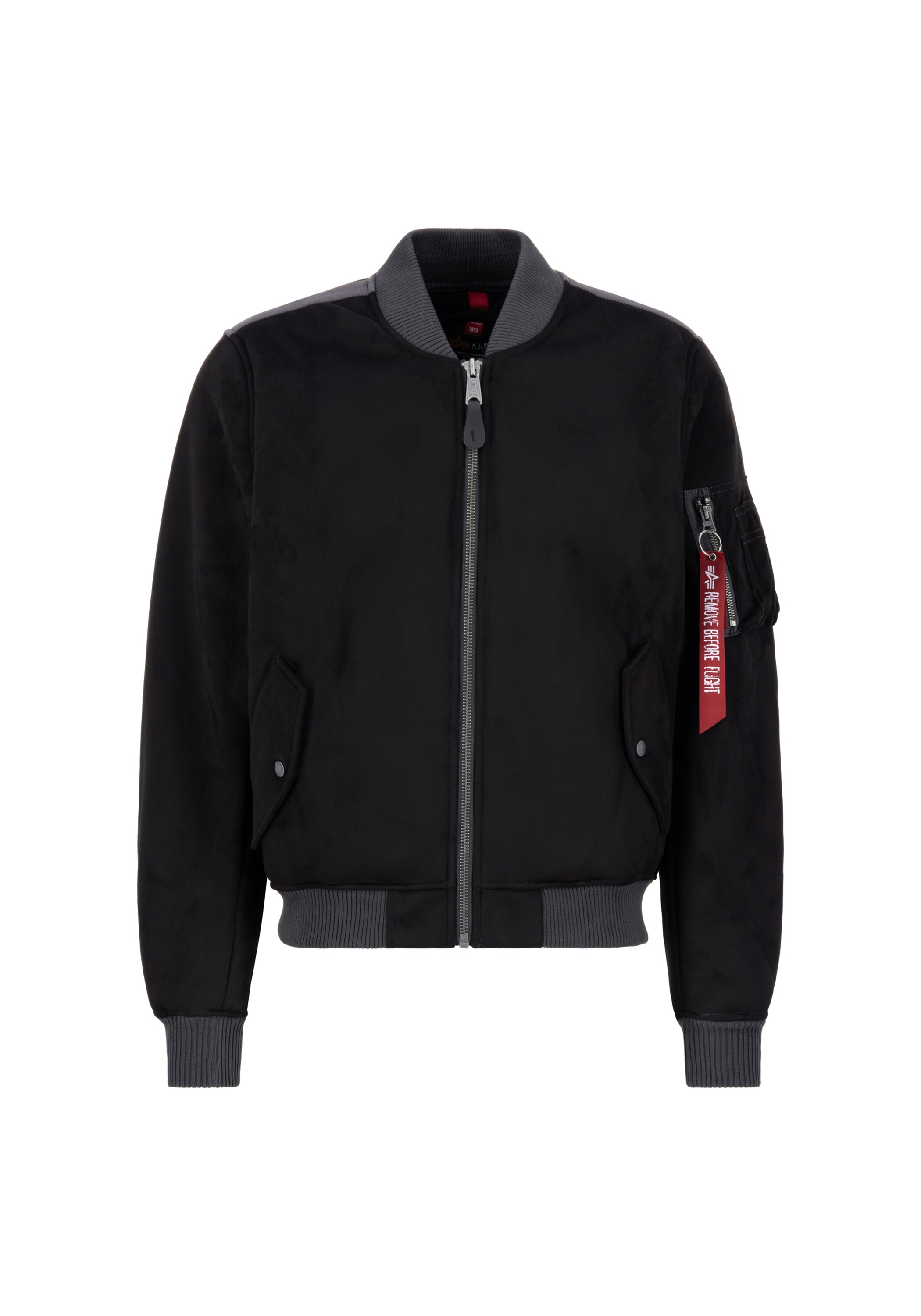 Alpha Industries Bomberjacke "MA-1 Faux Suede" günstig online kaufen